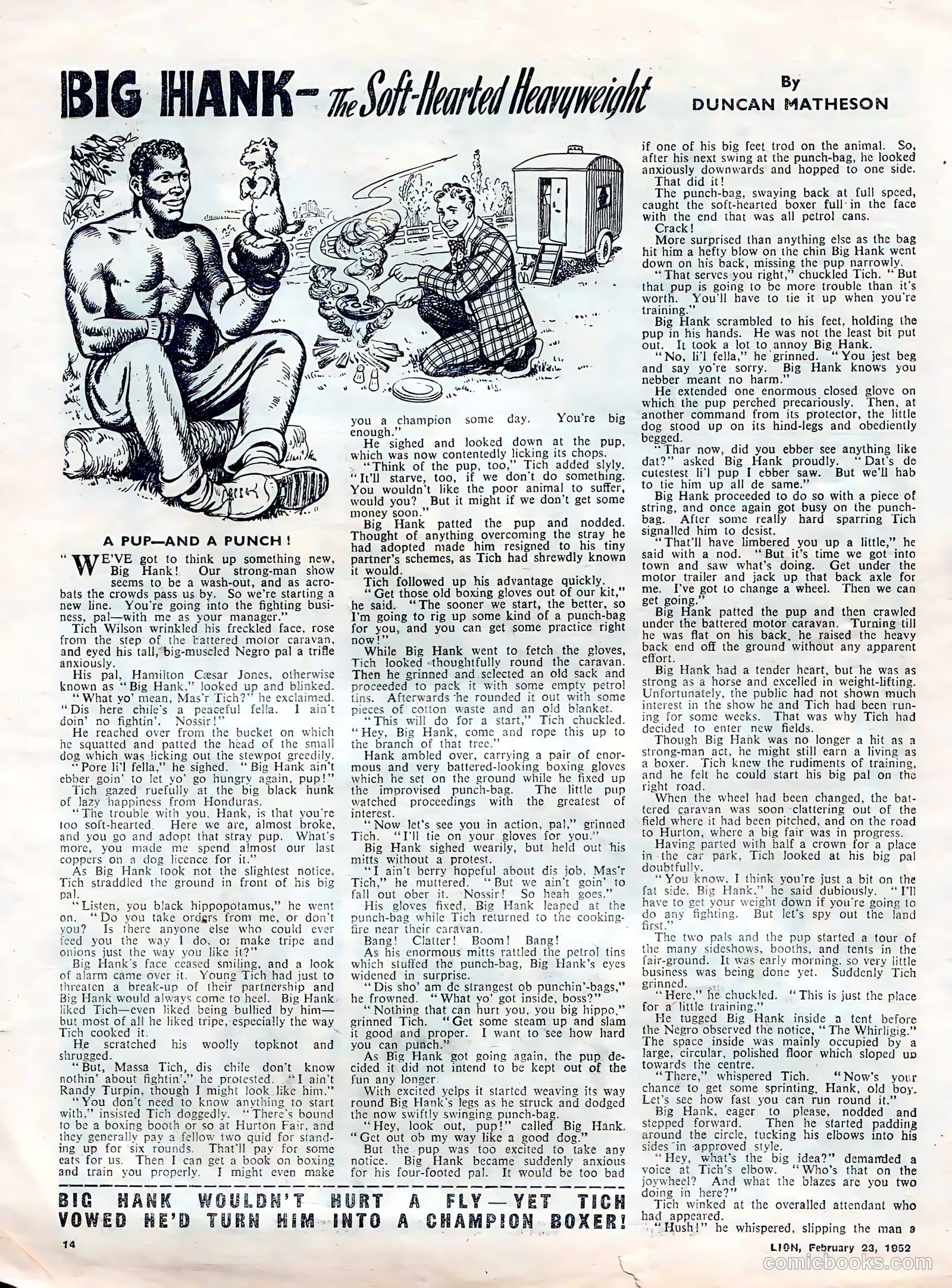 Lion #1 (1952) — page 14 of 24