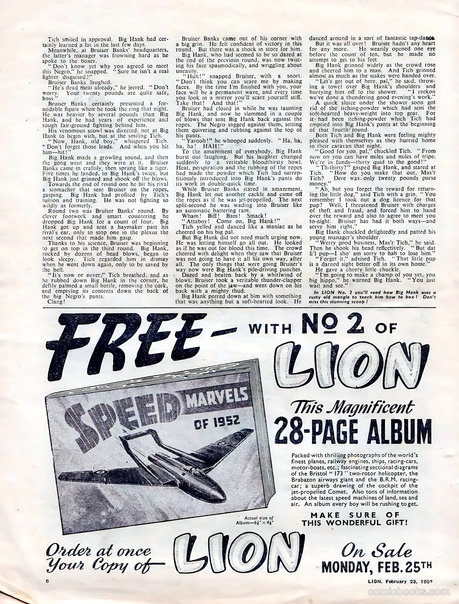 Lion #1 (1952) — page 16 of 24