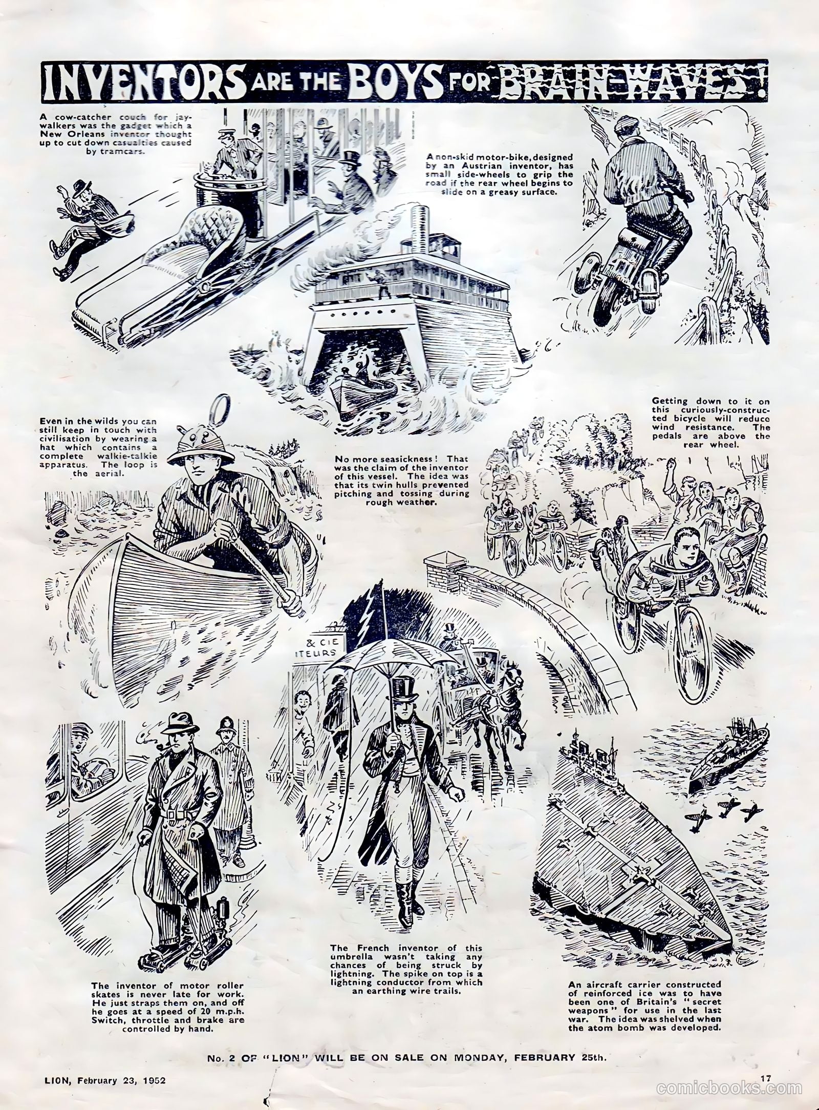 Lion #1 (1952) — page 17 of 24
