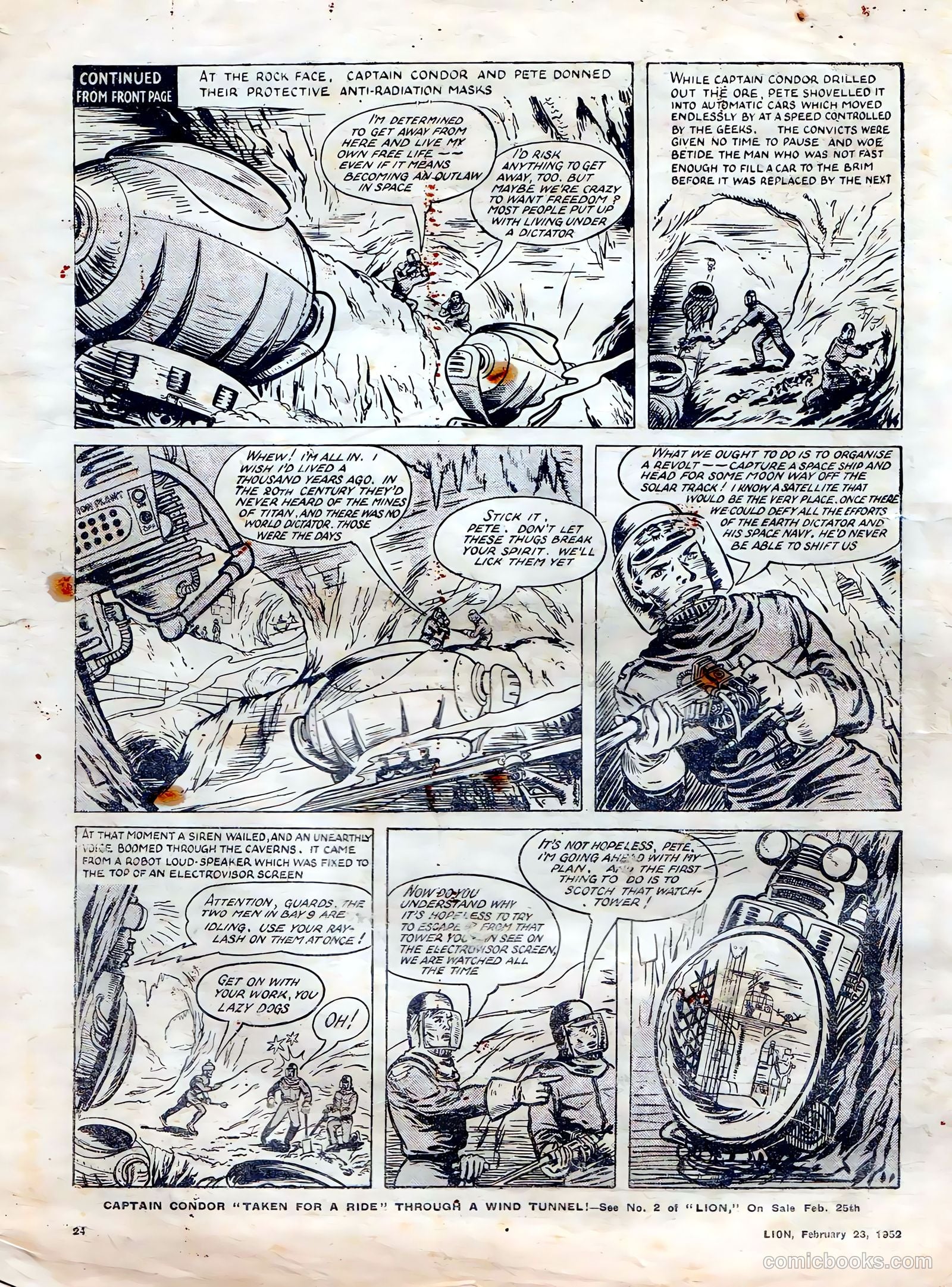 Lion #1 (1952) — page 24 of 24