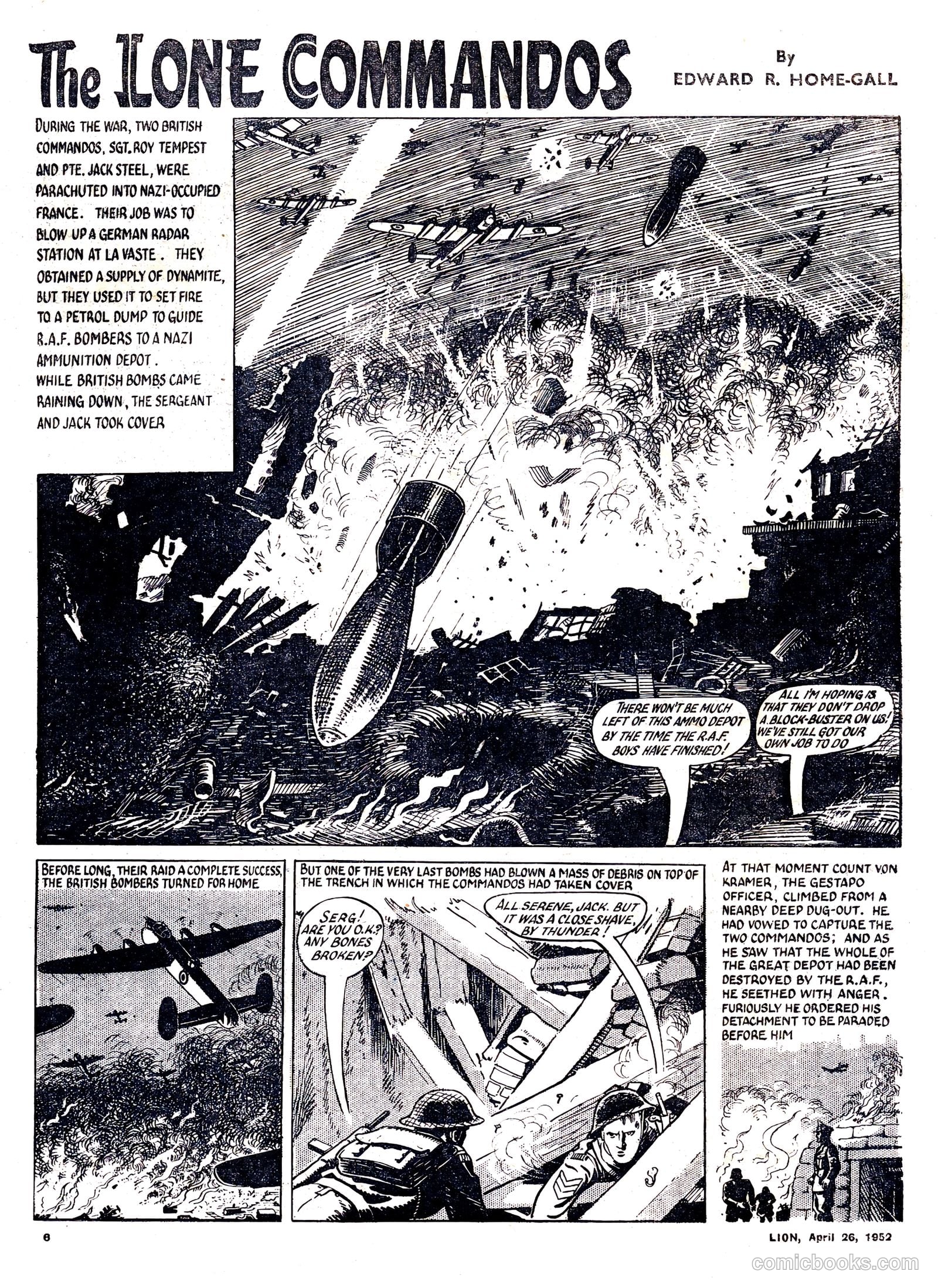 Lion #10 (1952) — page 6 of 20