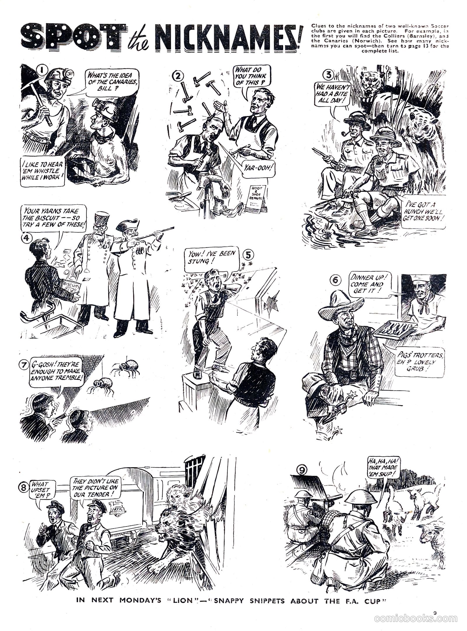 Lion #10 (1952) — page 9 of 20