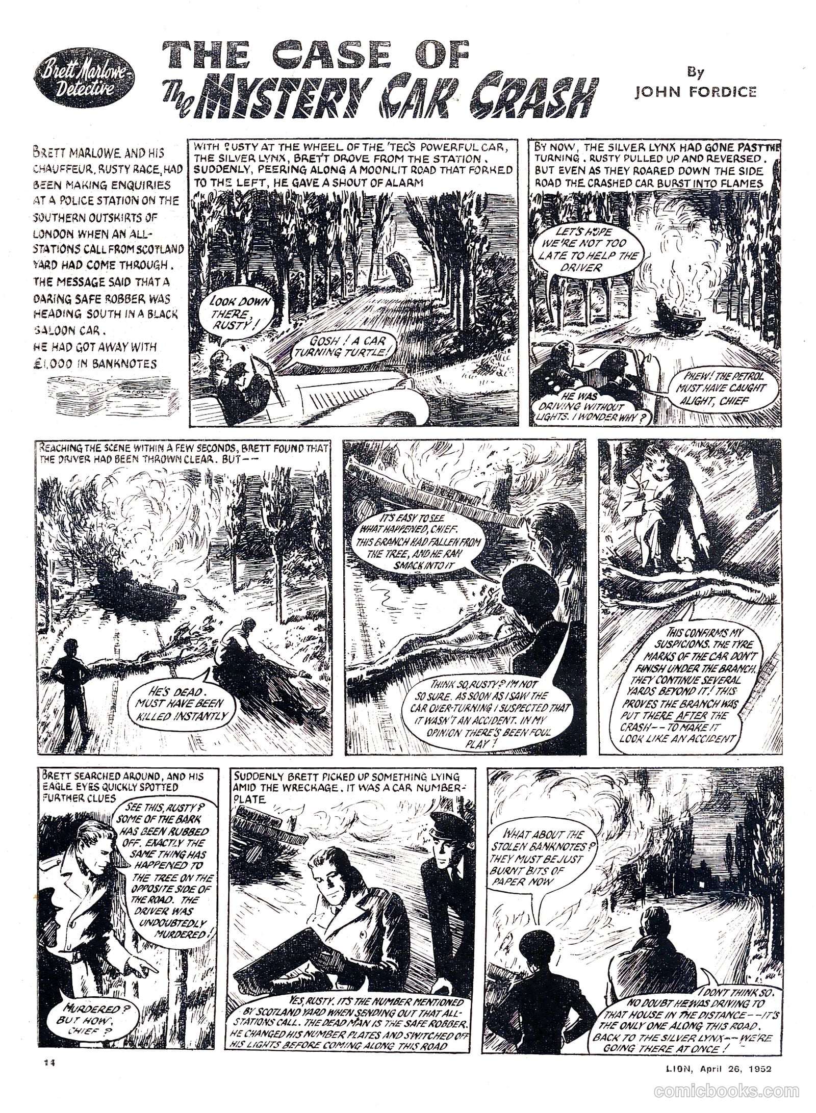 Lion #10 (1952) — page 14 of 20