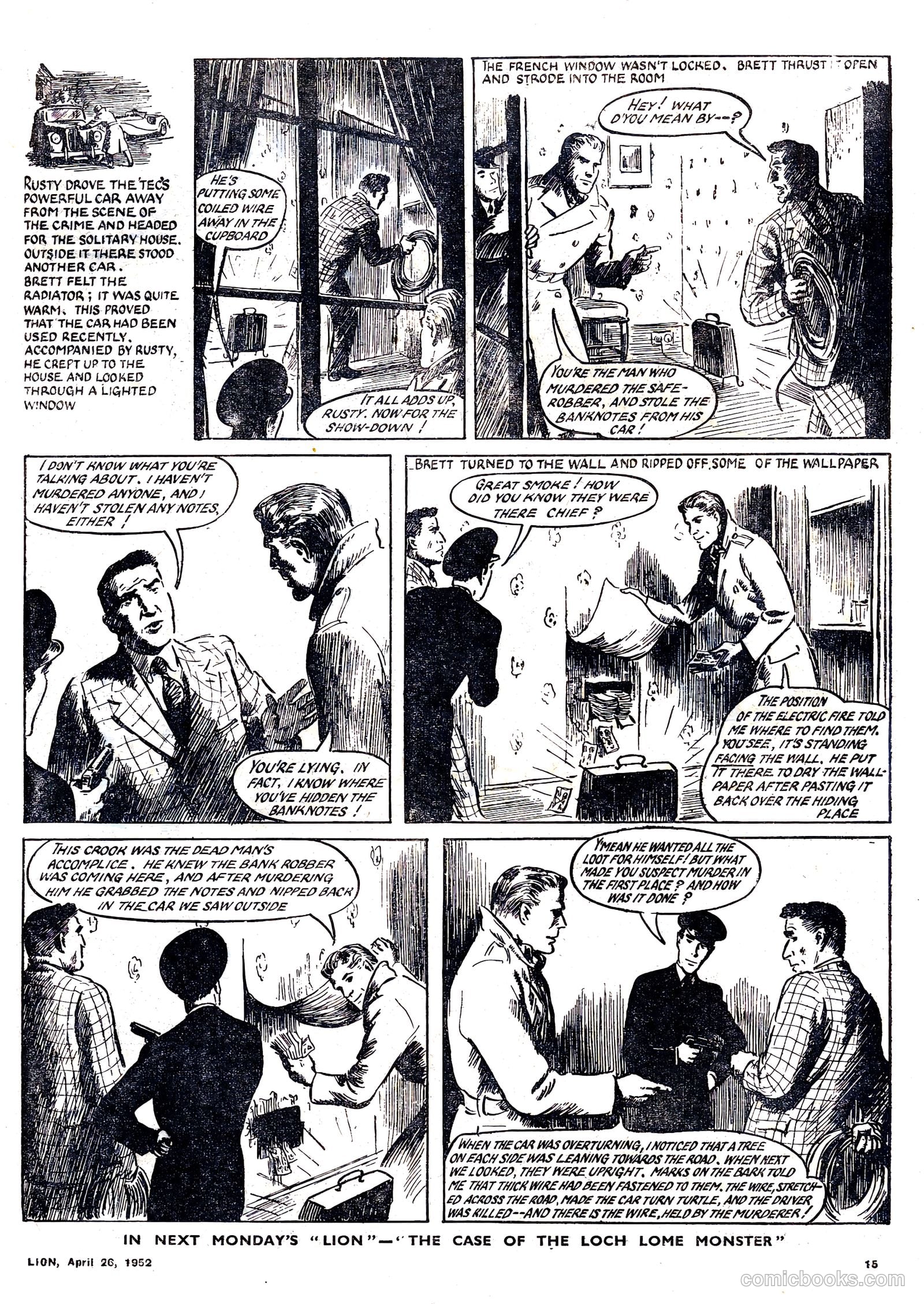 Lion #10 (1952) — page 15 of 20
