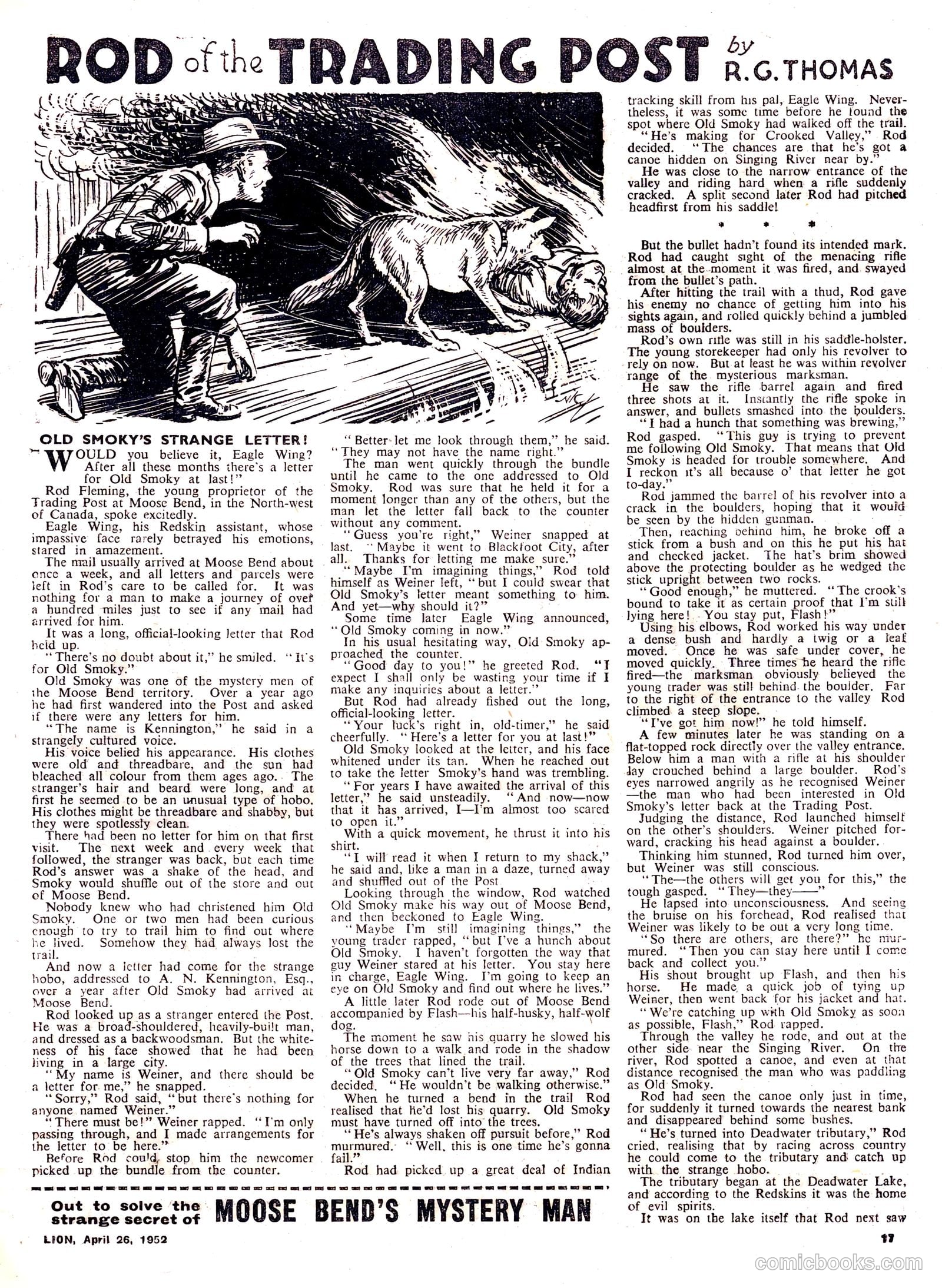 Lion #10 (1952) — page 17 of 20