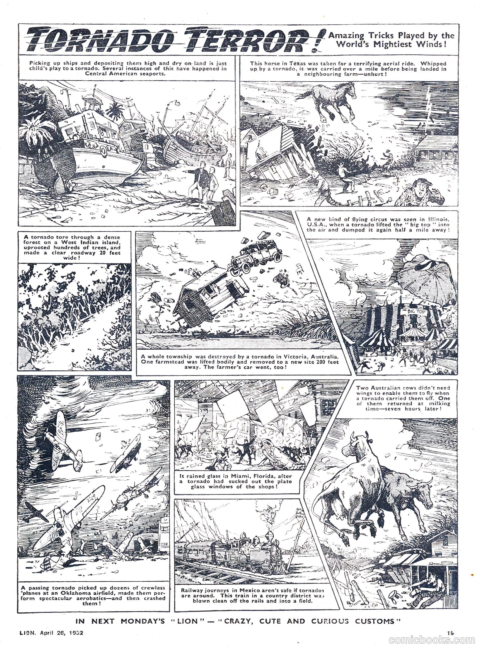 Lion #10 (1952) — page 19 of 20