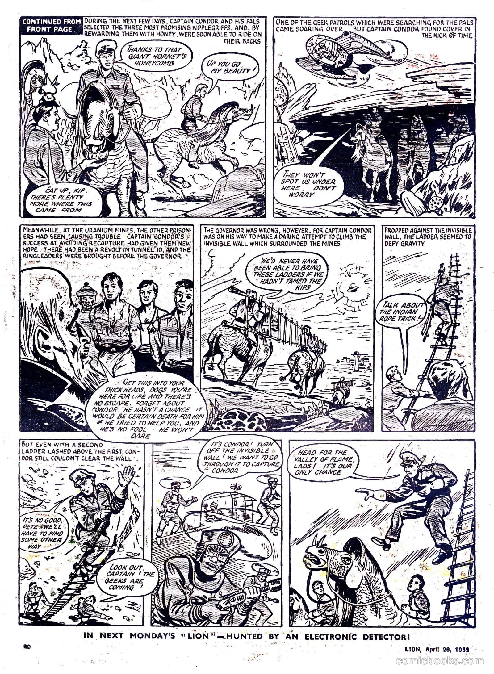 Lion #10 (1952) — page 20 of 20