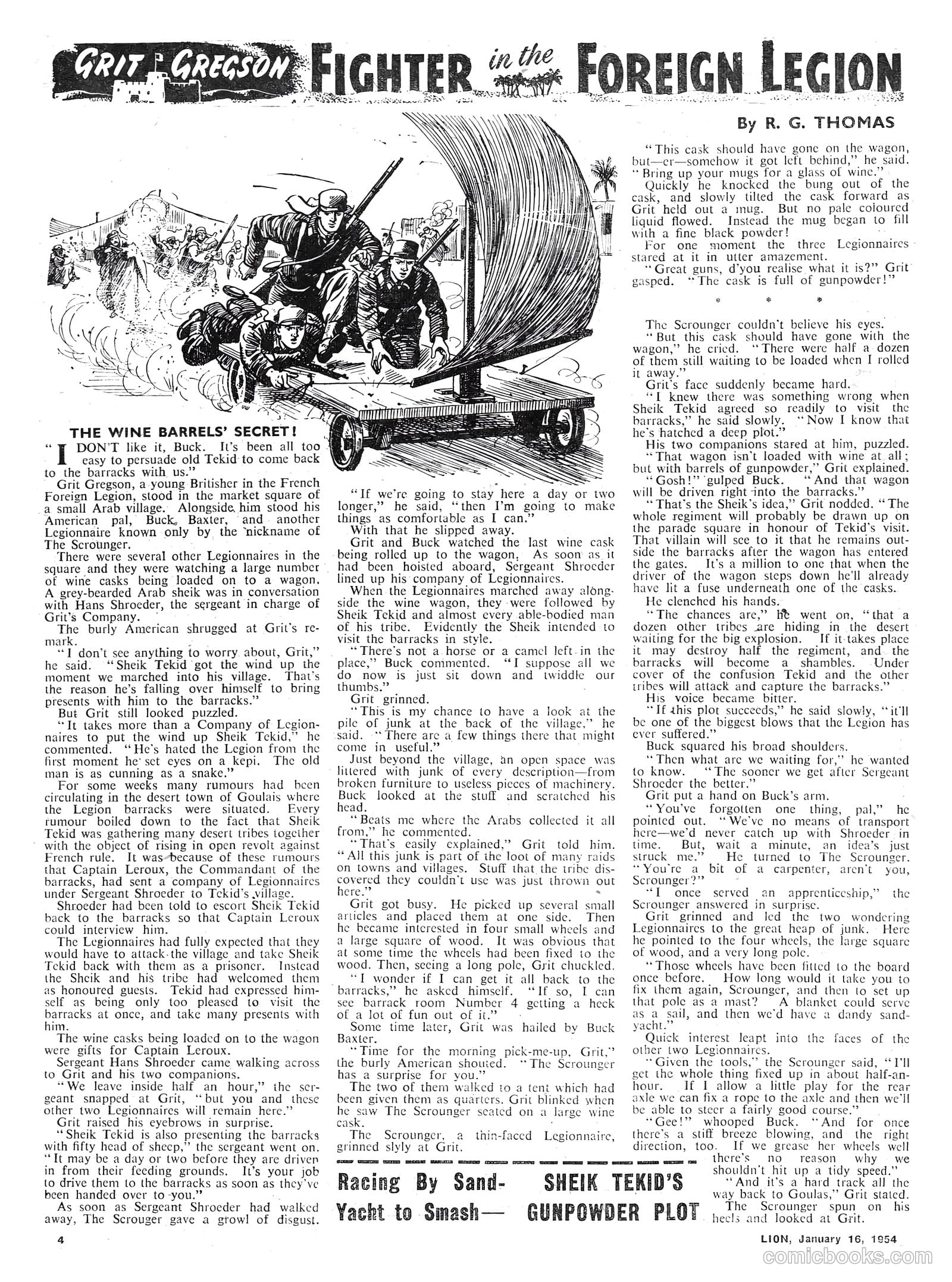 Lion #100 (1954) — page 4 of 24