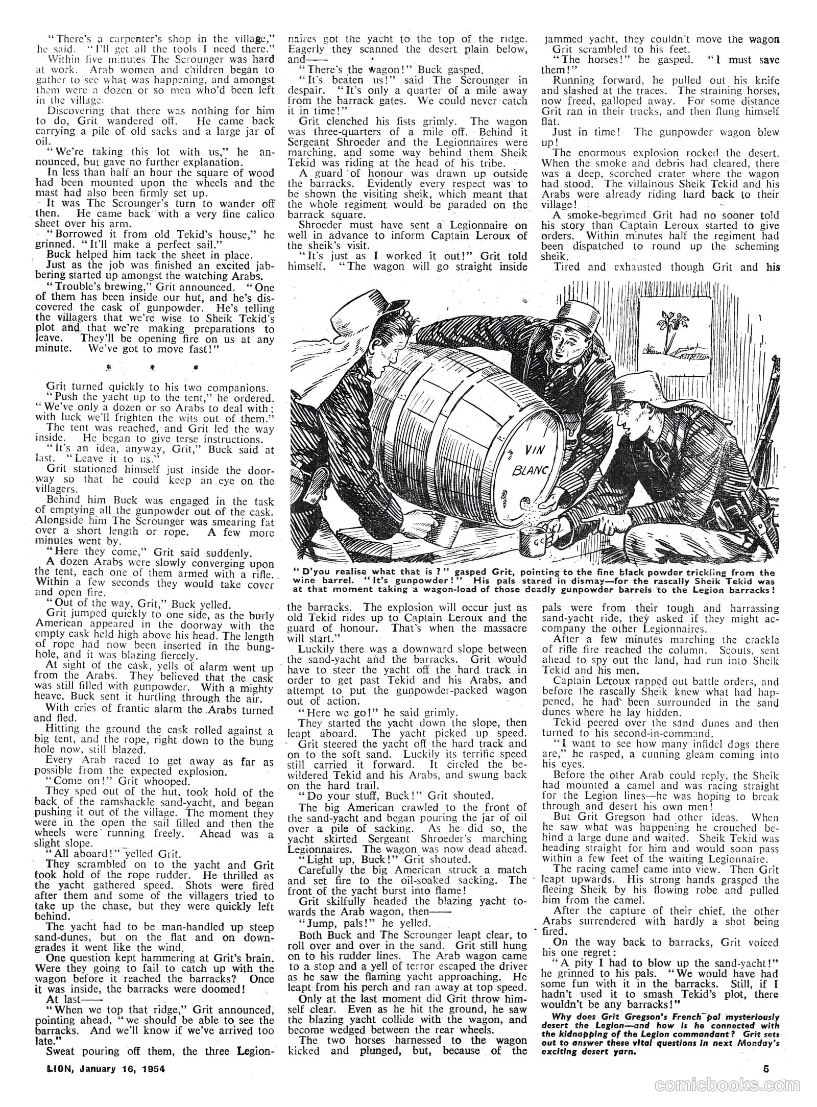 Lion #100 (1954) — page 5 of 24
