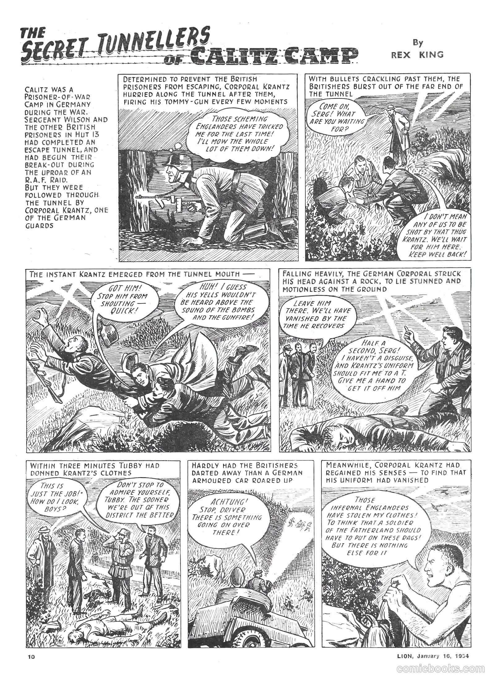 Lion #100 (1954) — page 10 of 24