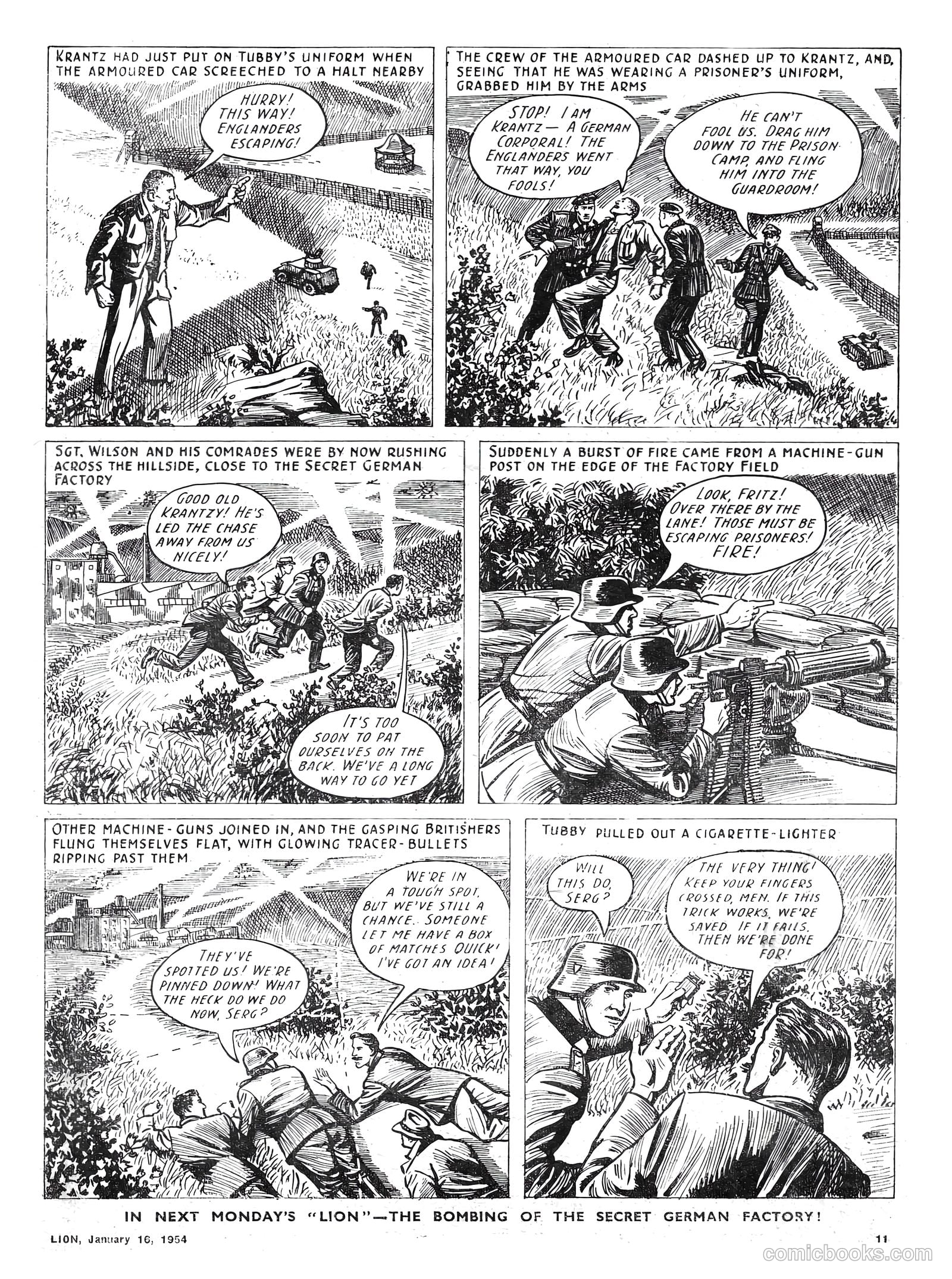 Lion #100 (1954) — page 11 of 24