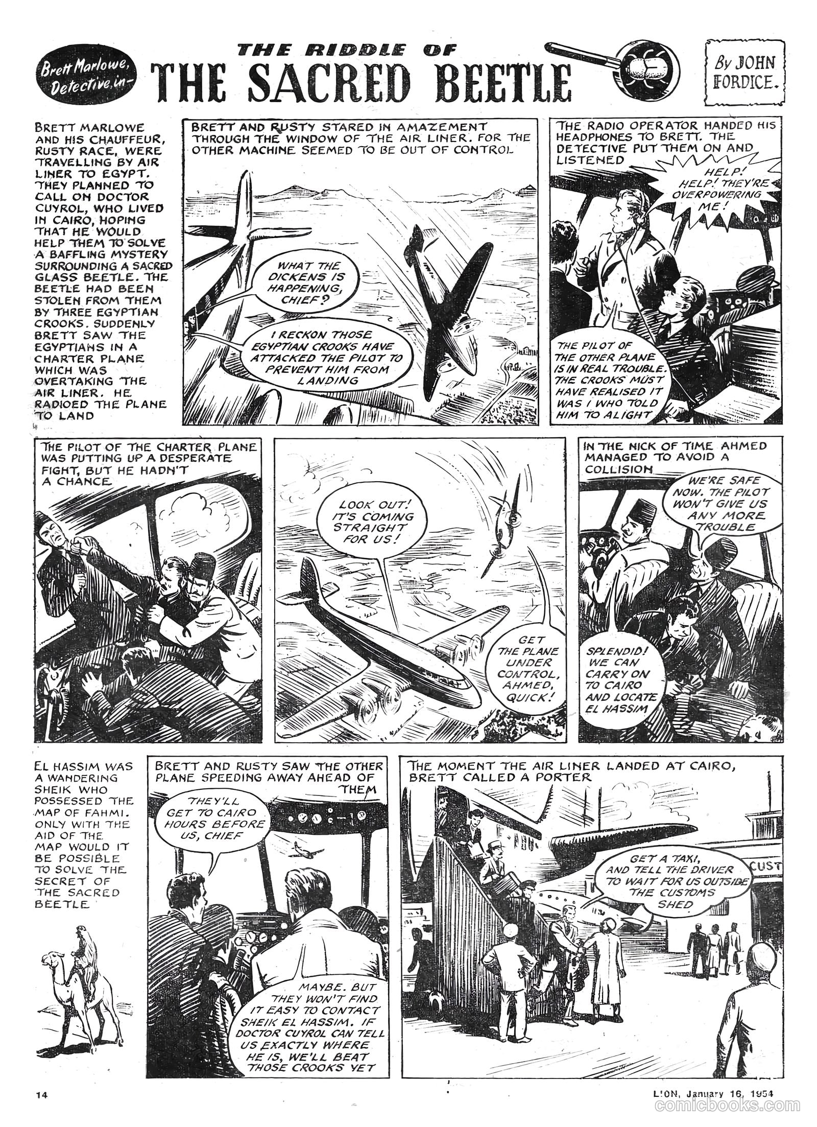 Lion #100 (1954) — page 14 of 24