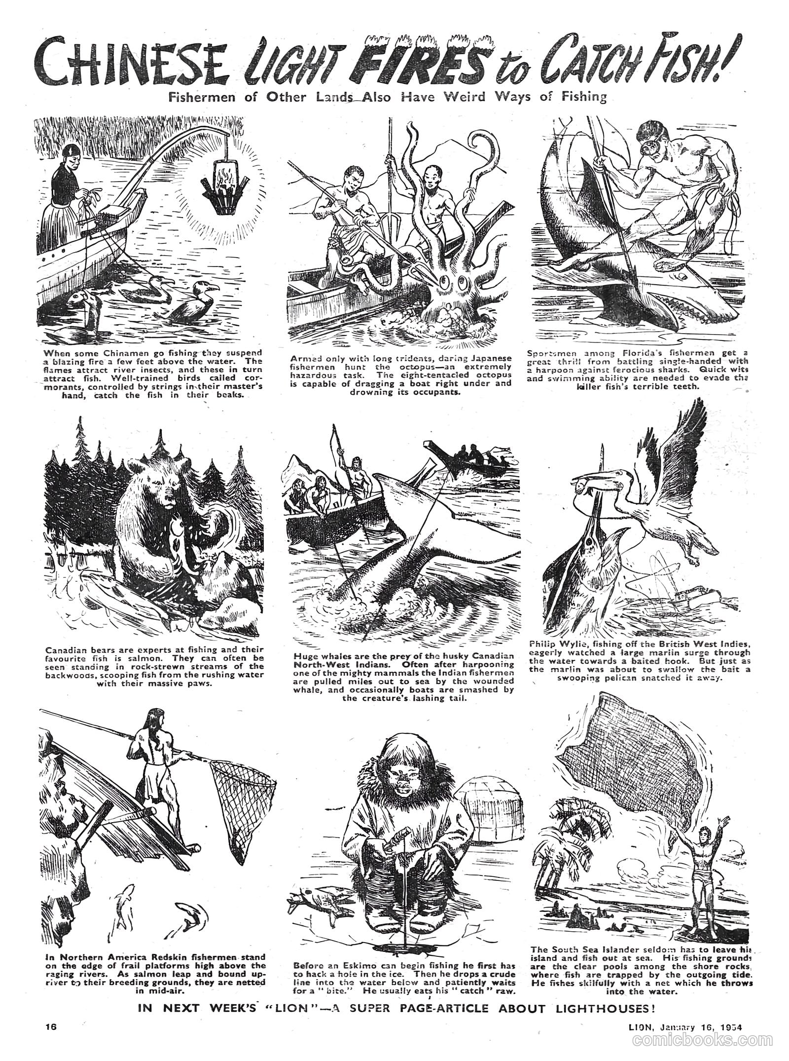 Lion #100 (1954) — page 16 of 24