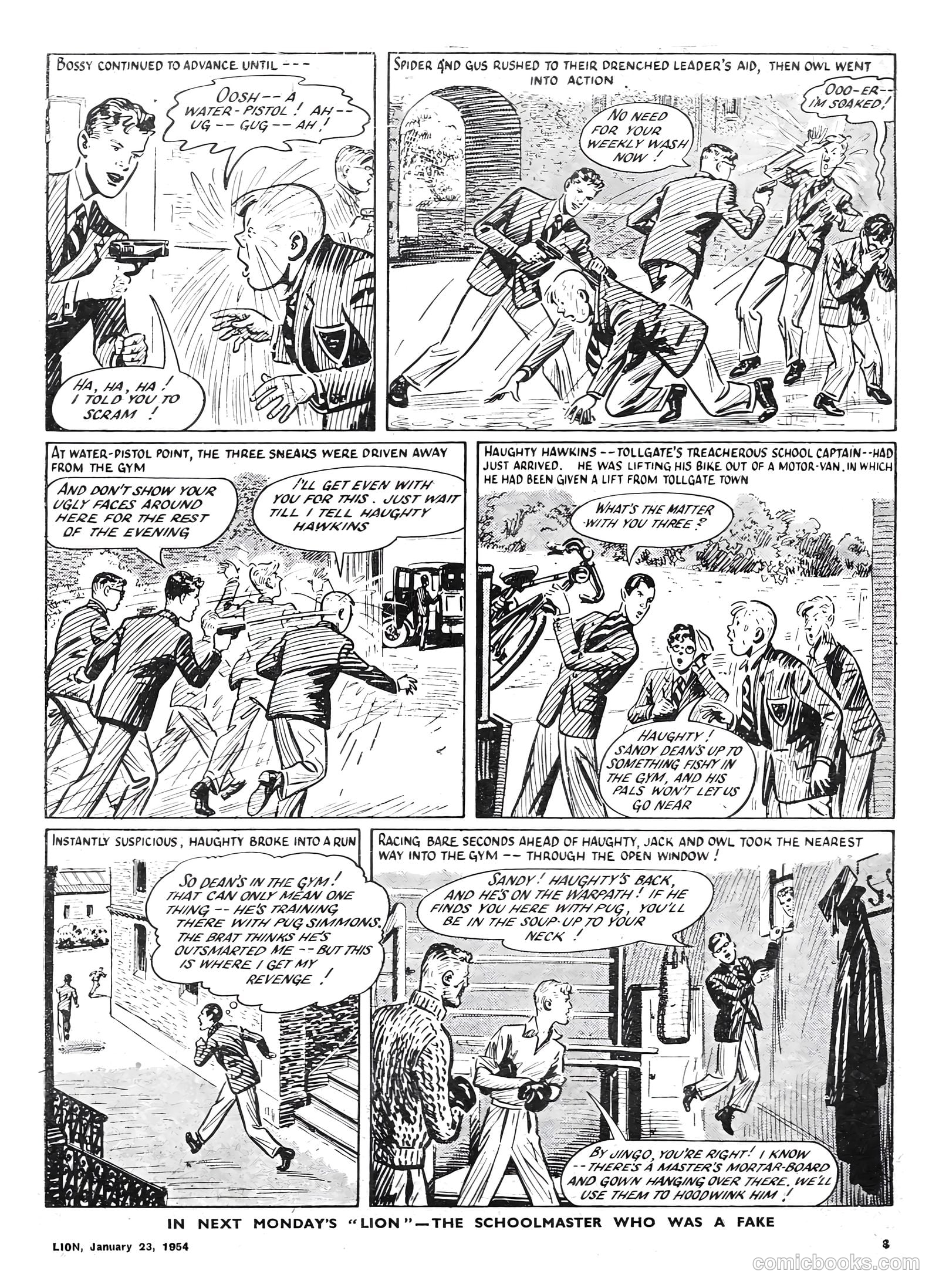 Lion #101 (1954) — page 3 of 20