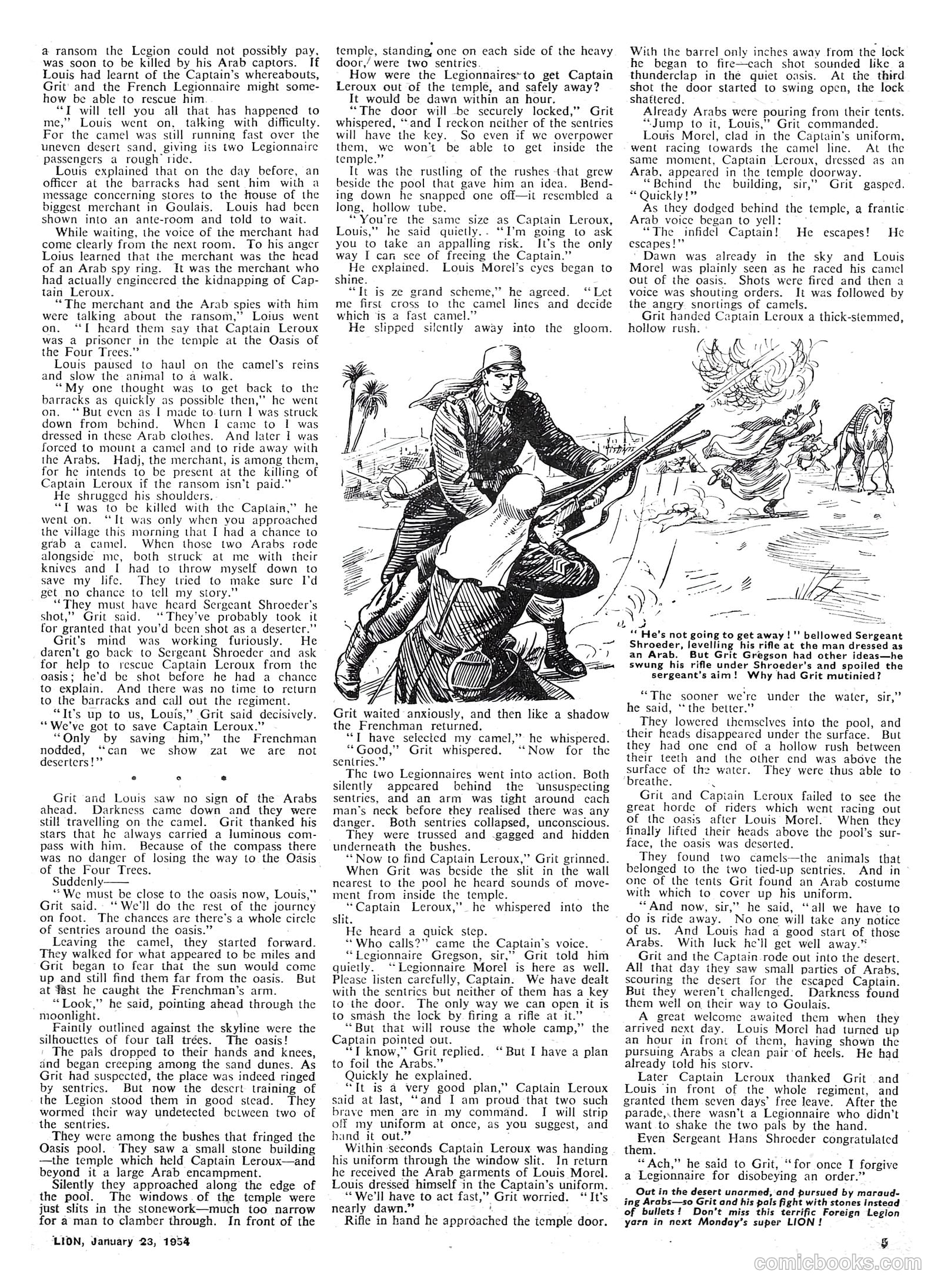 Lion #101 (1954) — page 5 of 20