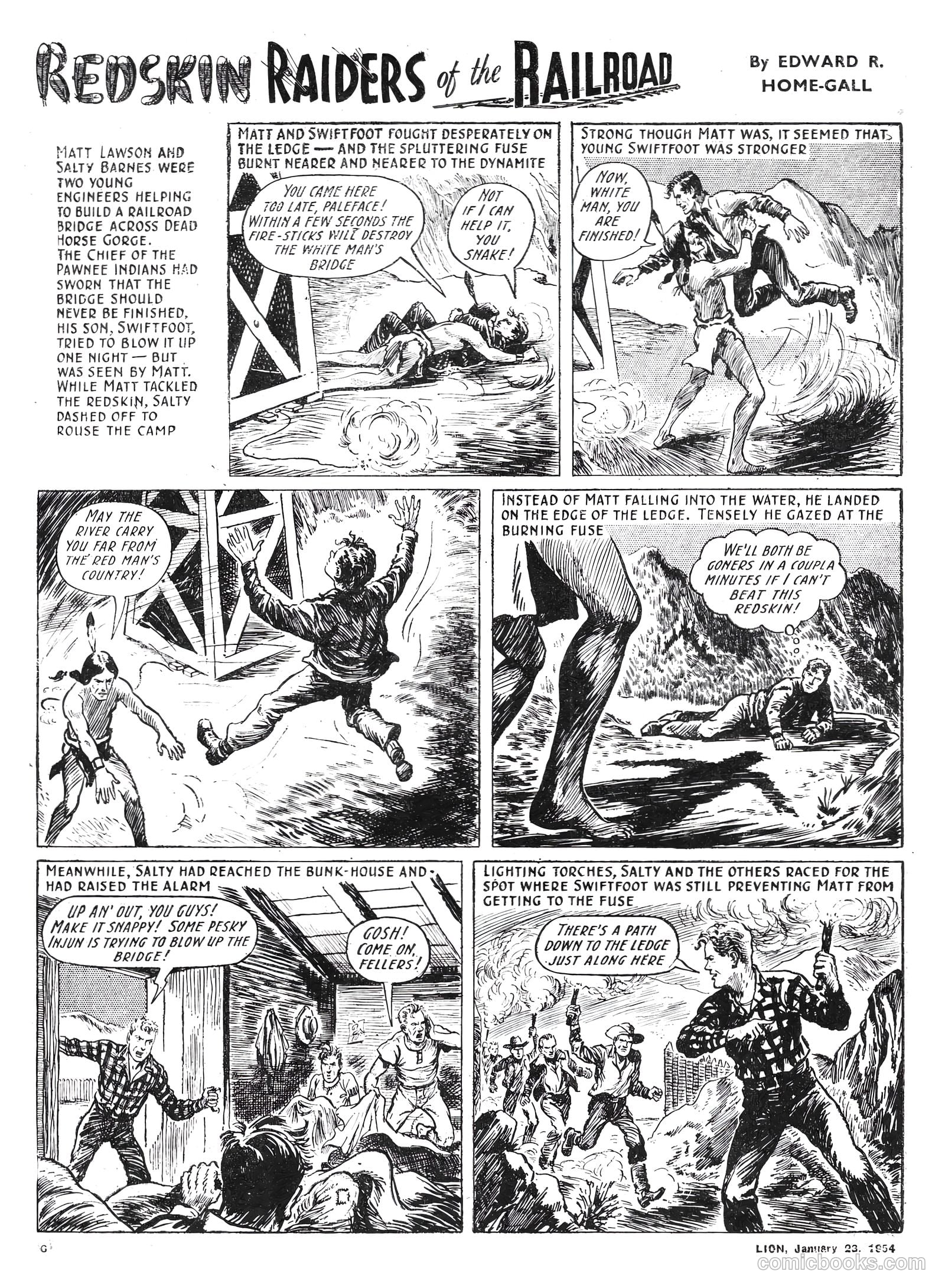 Lion #101 (1954) — page 6 of 20