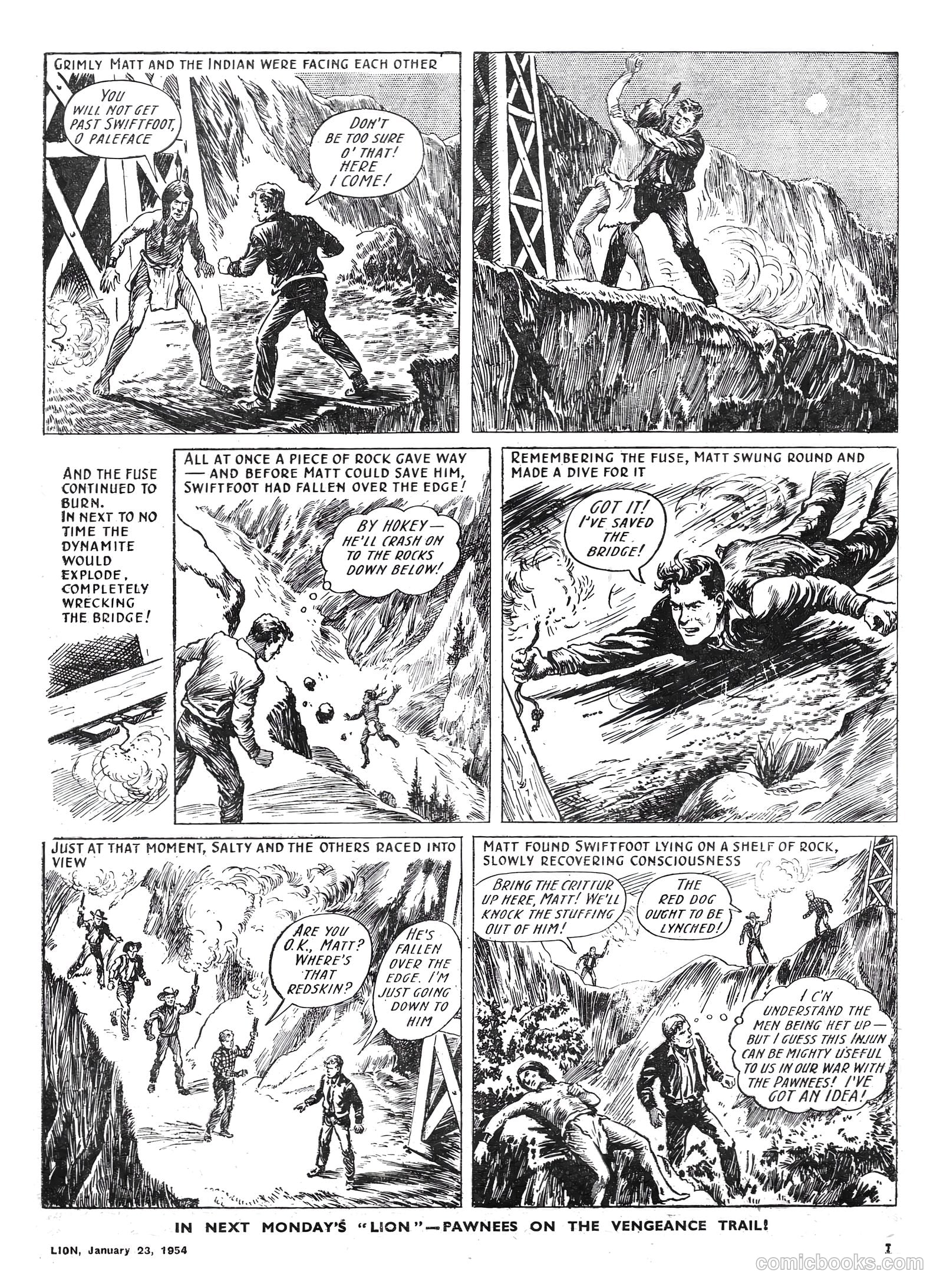 Lion #101 (1954) — page 7 of 20
