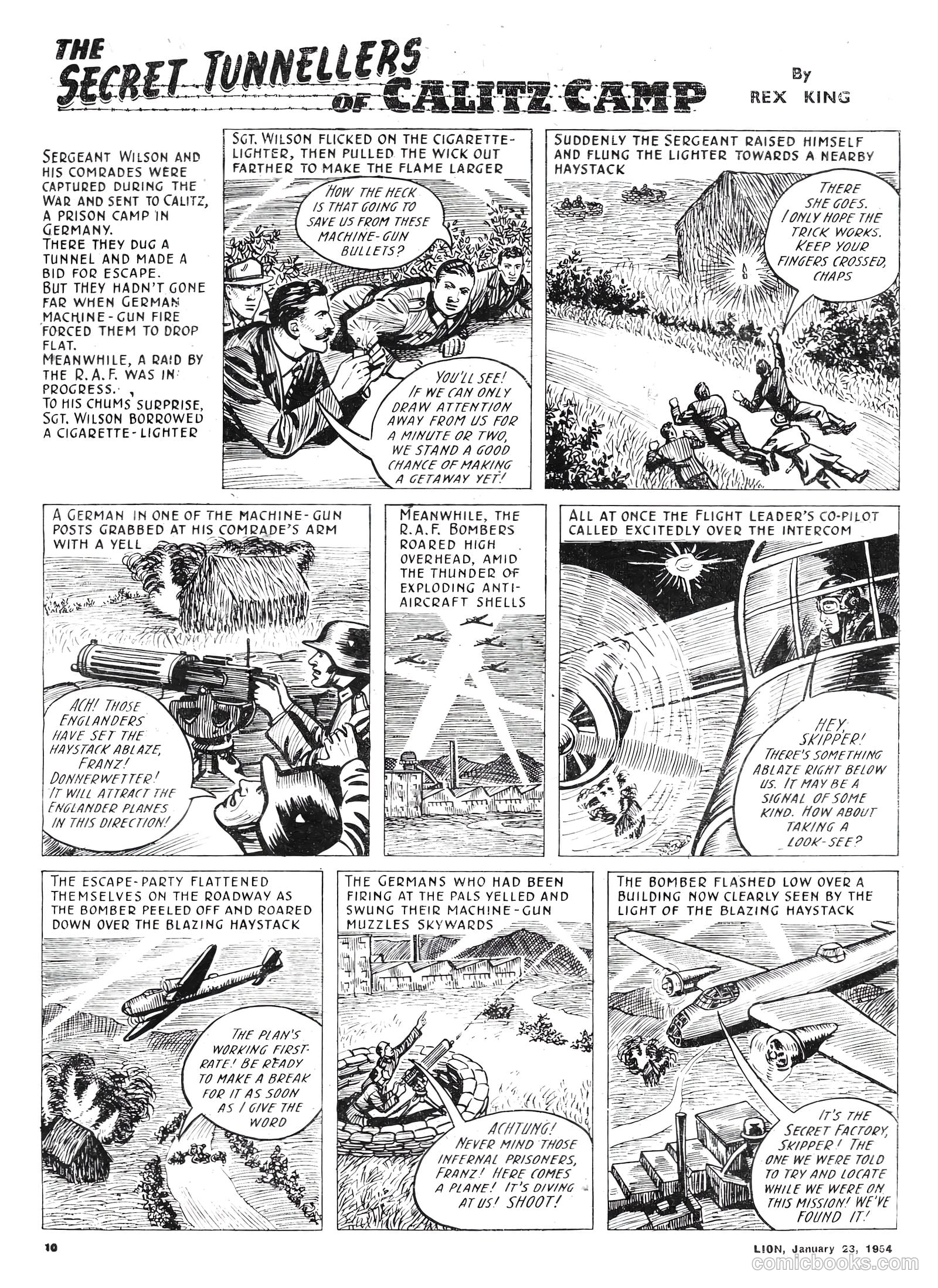 Lion #101 (1954) — page 10 of 20