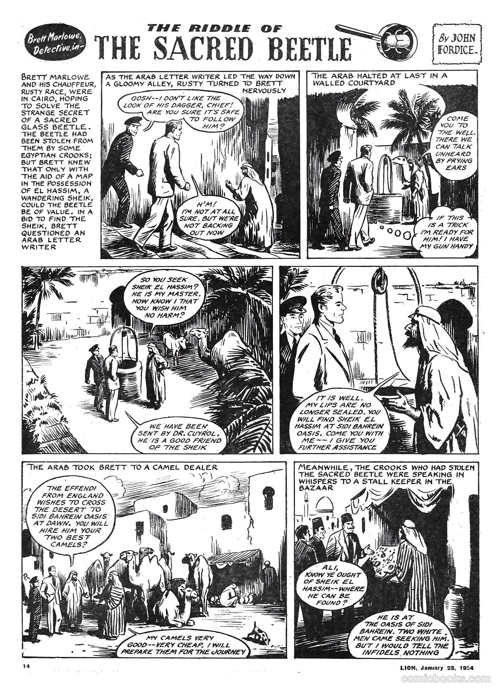 Lion #101 (1954) — page 14 of 20