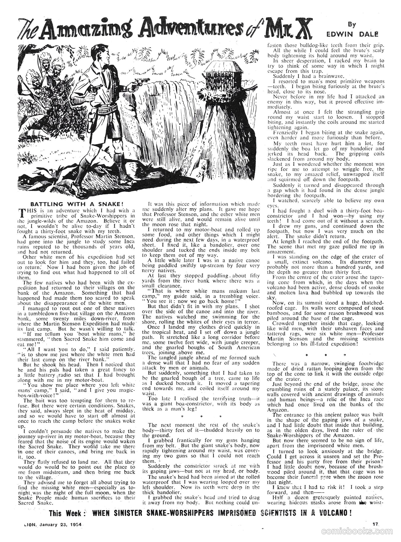 Lion #101 (1954) — page 17 of 20