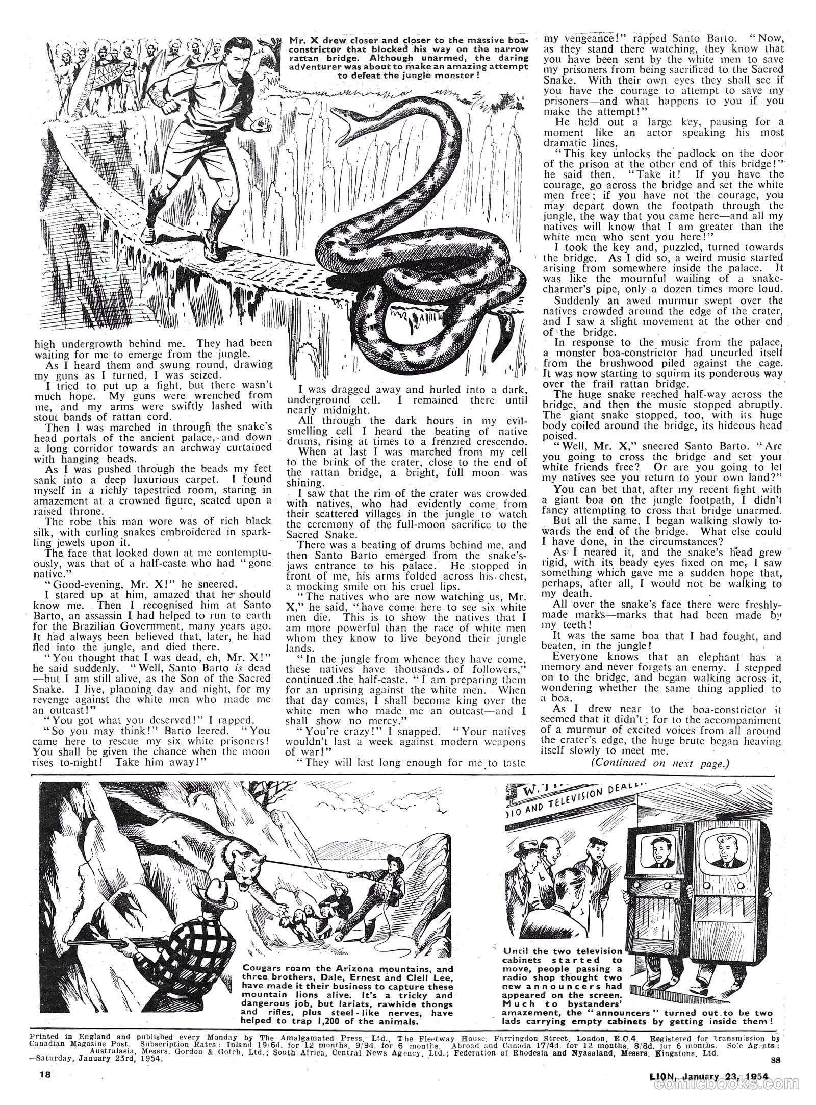 Lion #101 (1954) — page 18 of 20
