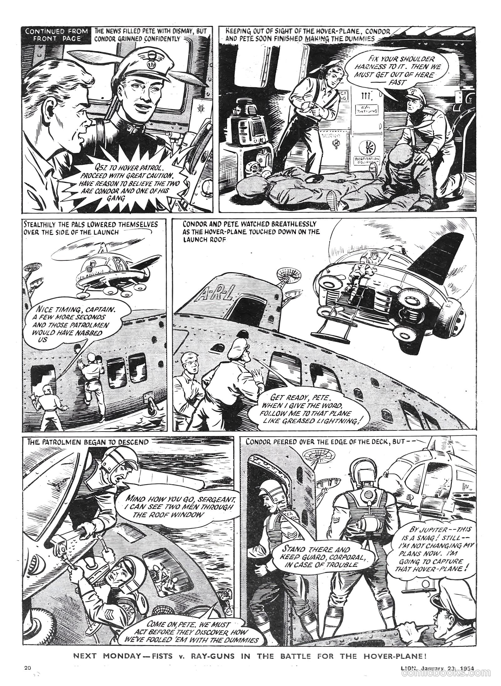 Lion #101 (1954) — page 20 of 20