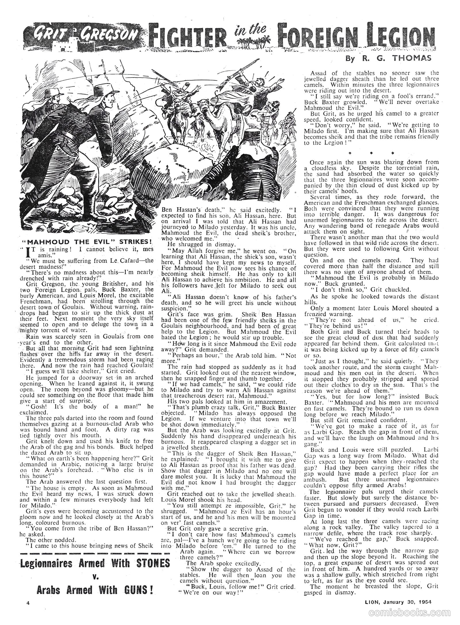 Lion #102 (1954) — page 4 of 20