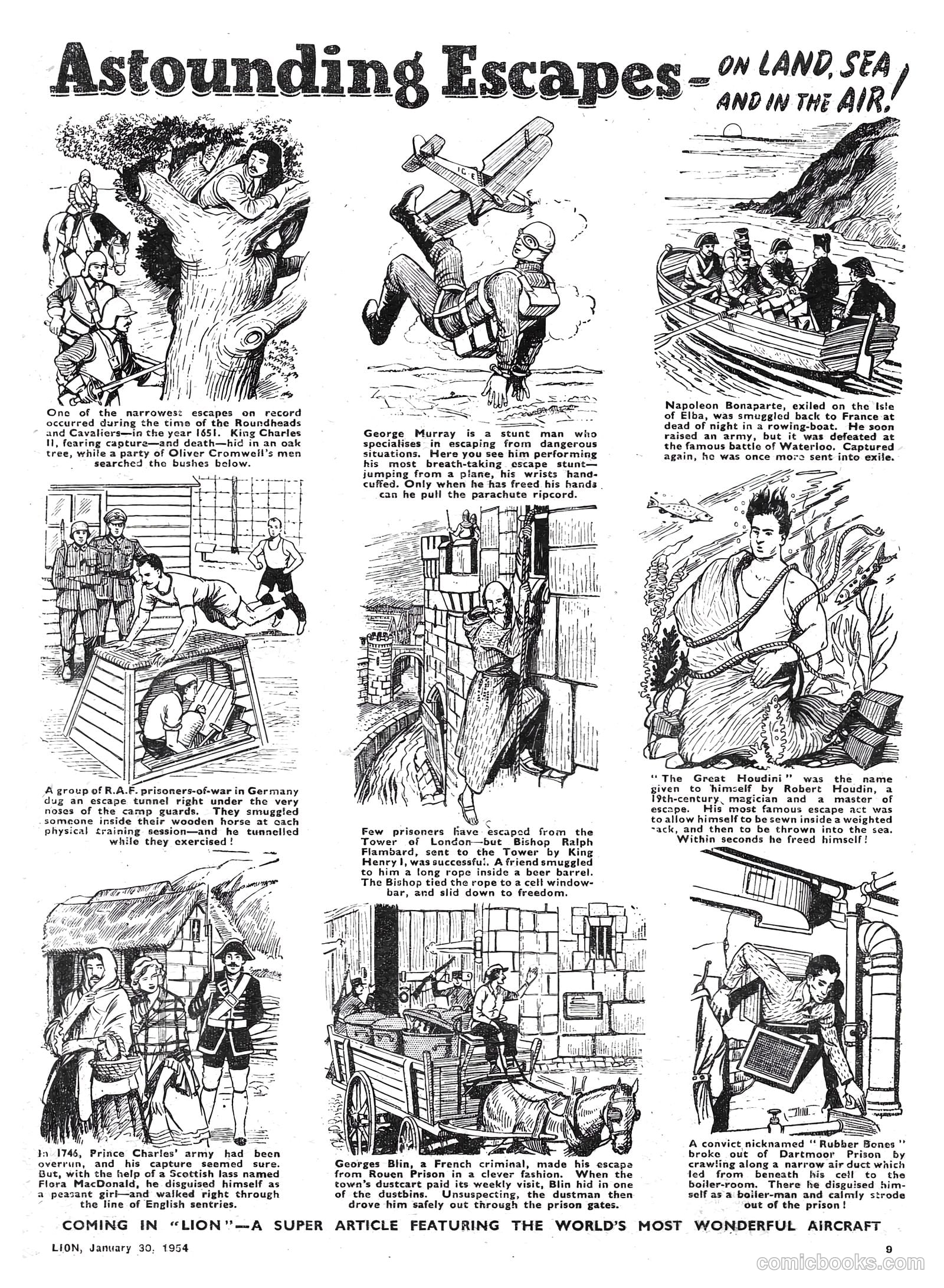 Lion #102 (1954) — page 9 of 20