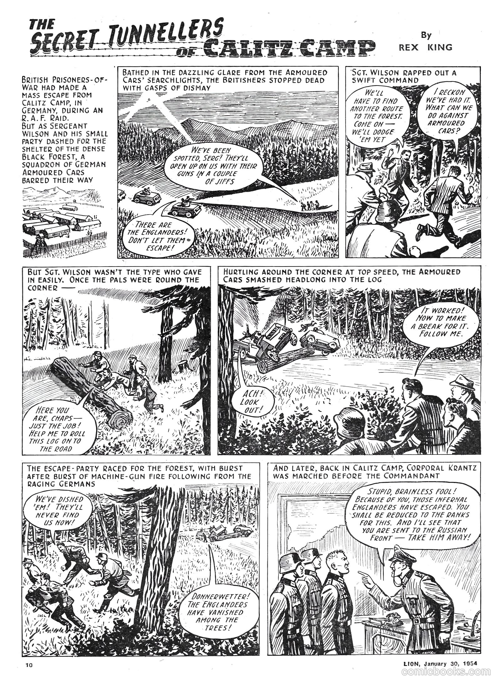 Lion #102 (1954) — page 10 of 20