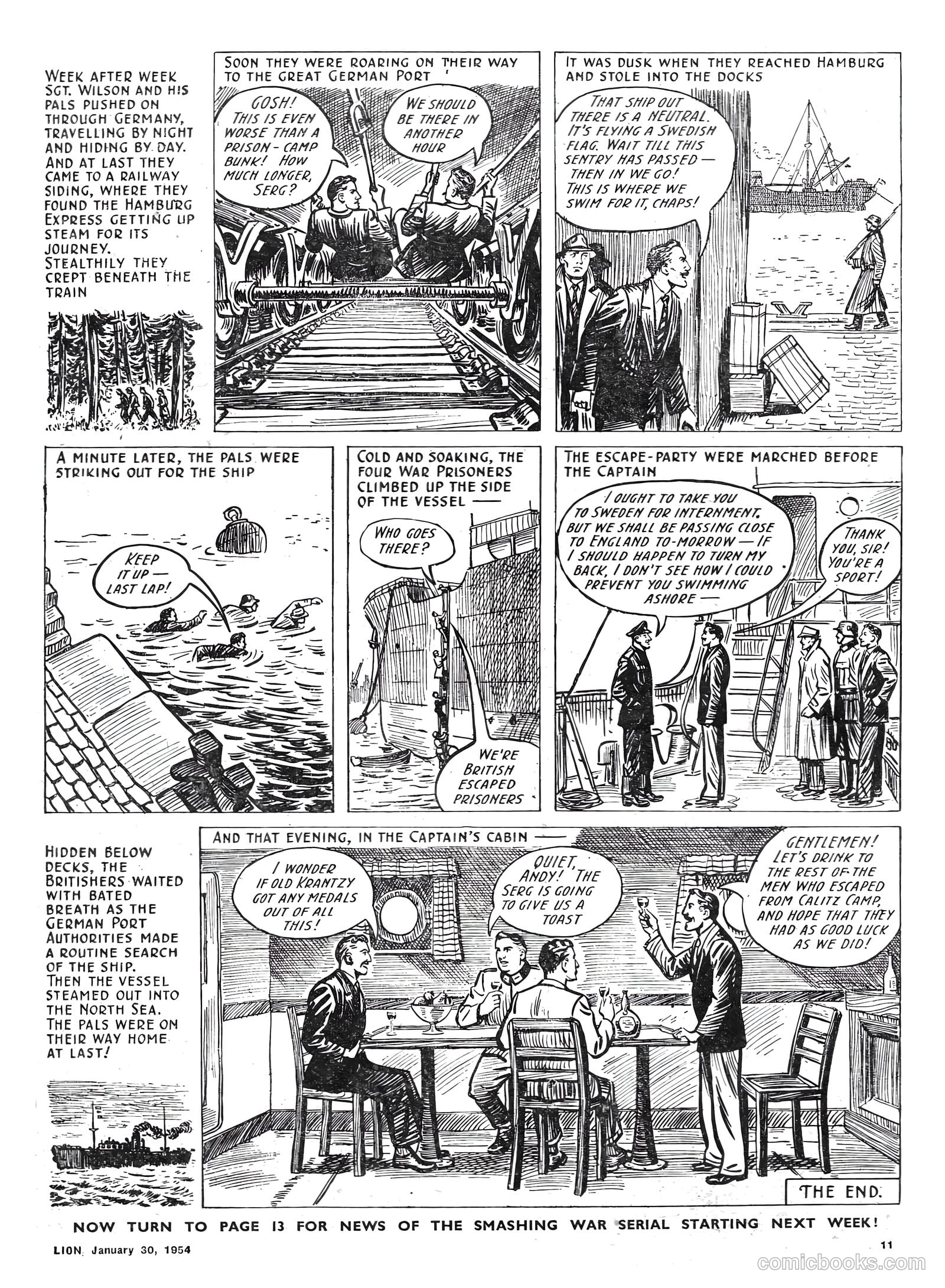 Lion #102 (1954) — page 11 of 20