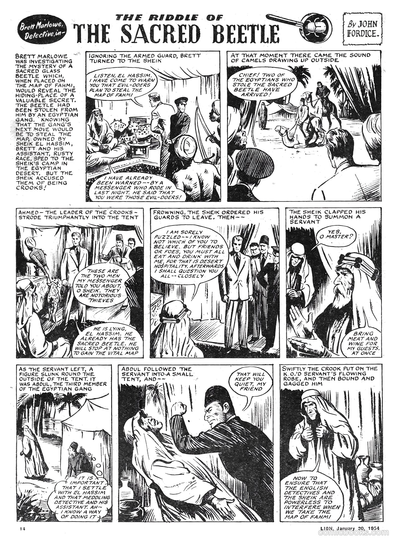 Lion #102 (1954) — page 14 of 20