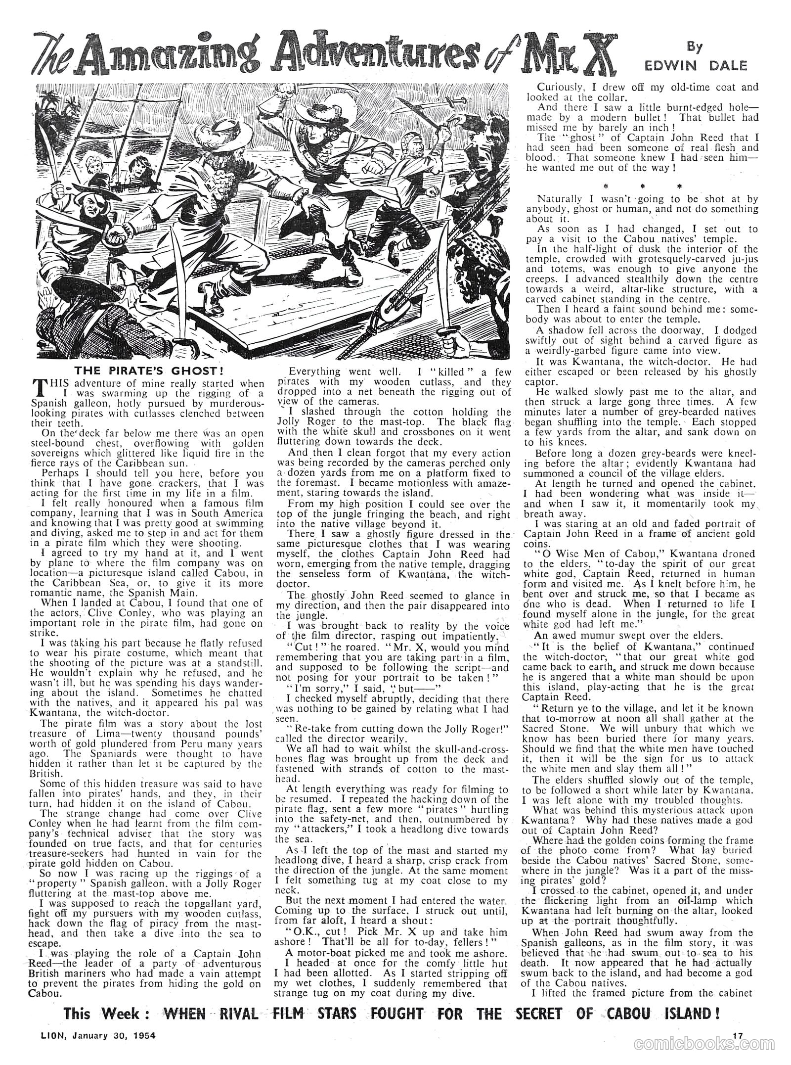 Lion #102 (1954) — page 17 of 20