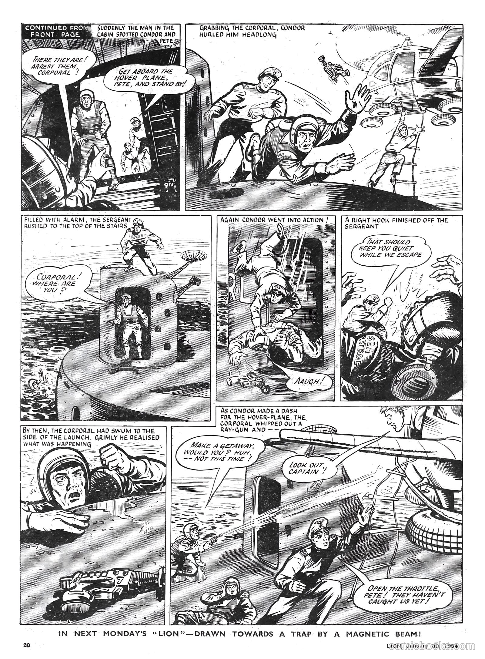 Lion #102 (1954) — page 20 of 20