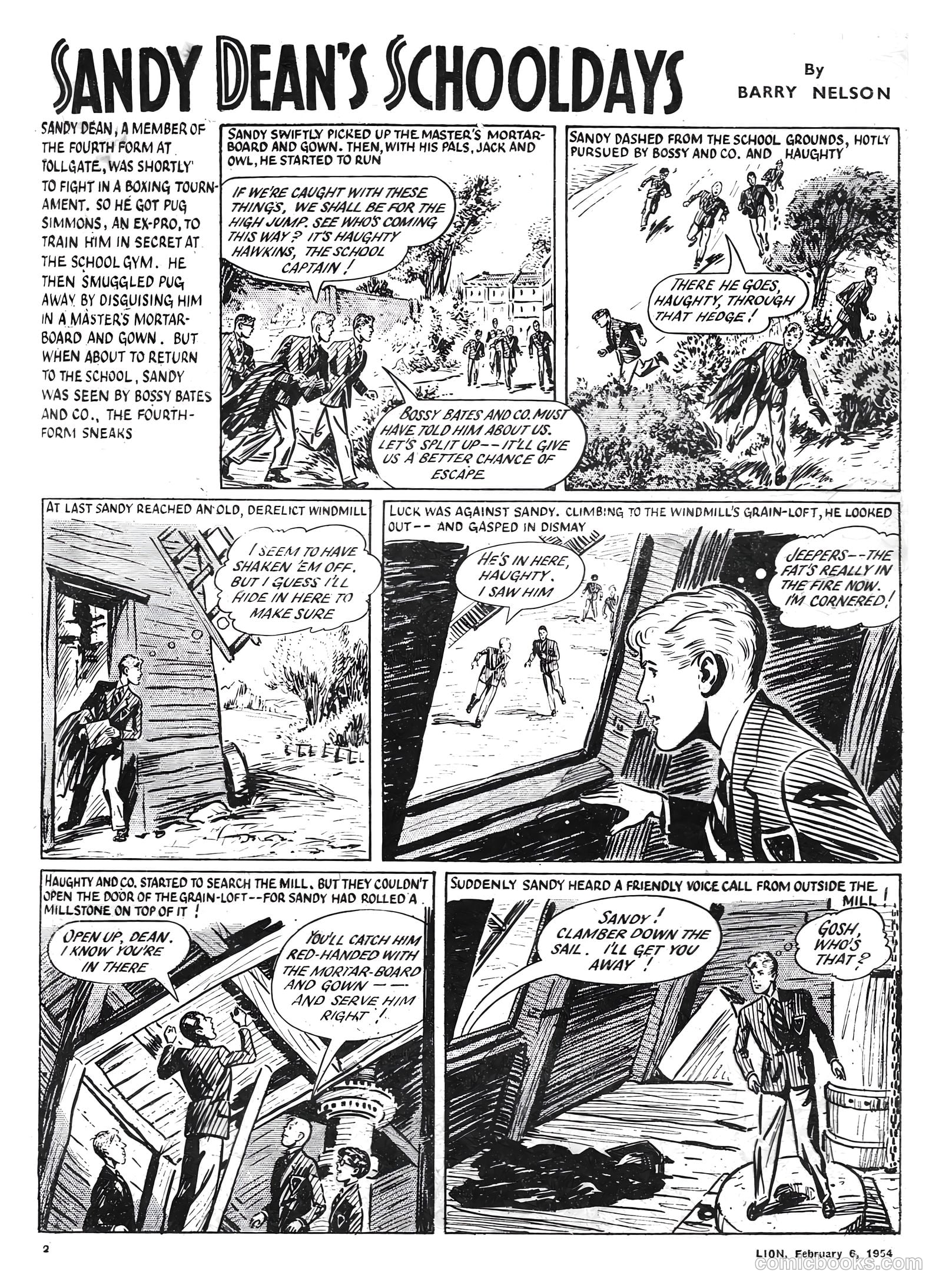 Lion #103 (1954) — page 2 of 20
