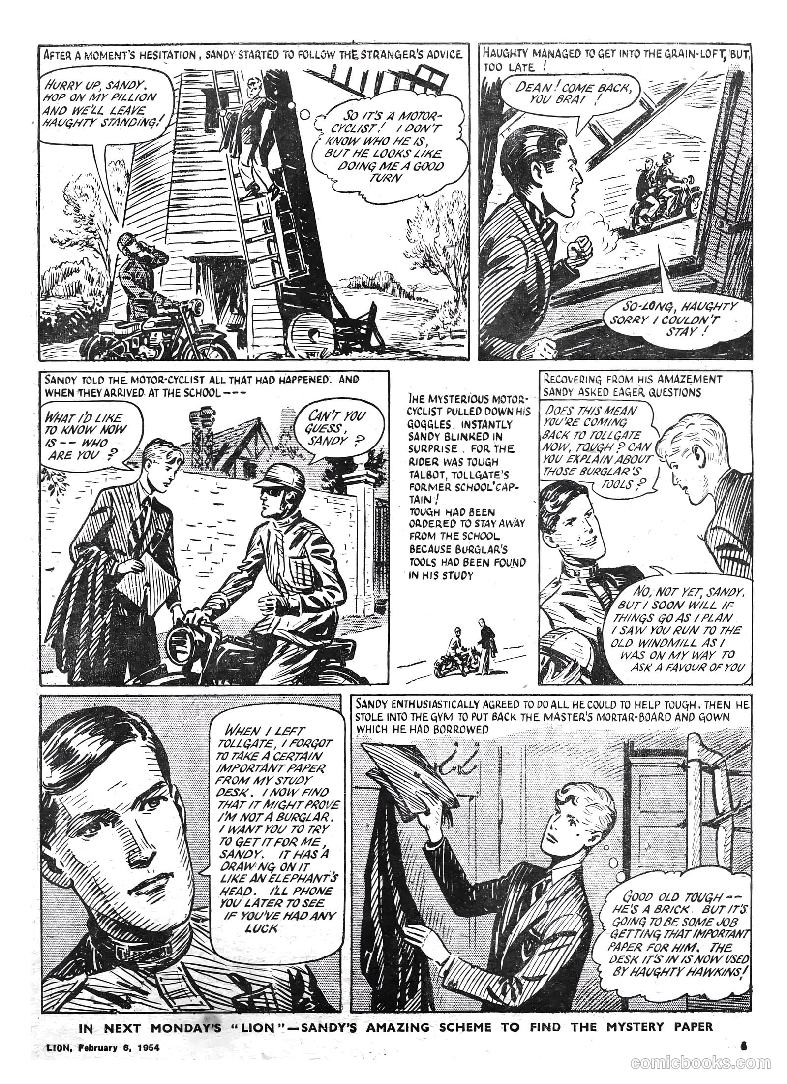 Lion #103 (1954) — page 3 of 20