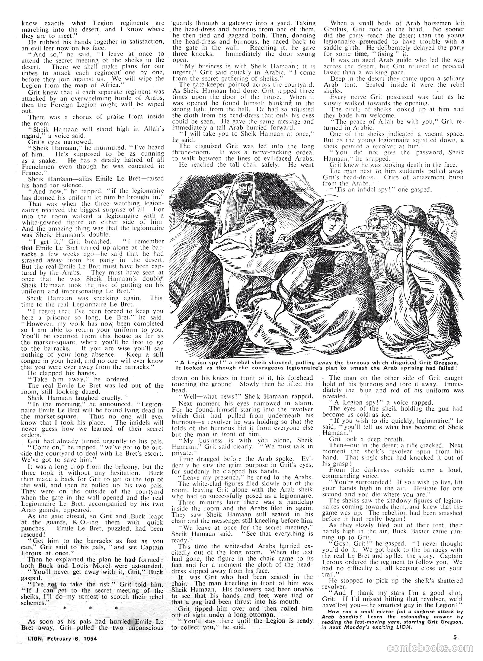 Lion #103 (1954) — page 5 of 20
