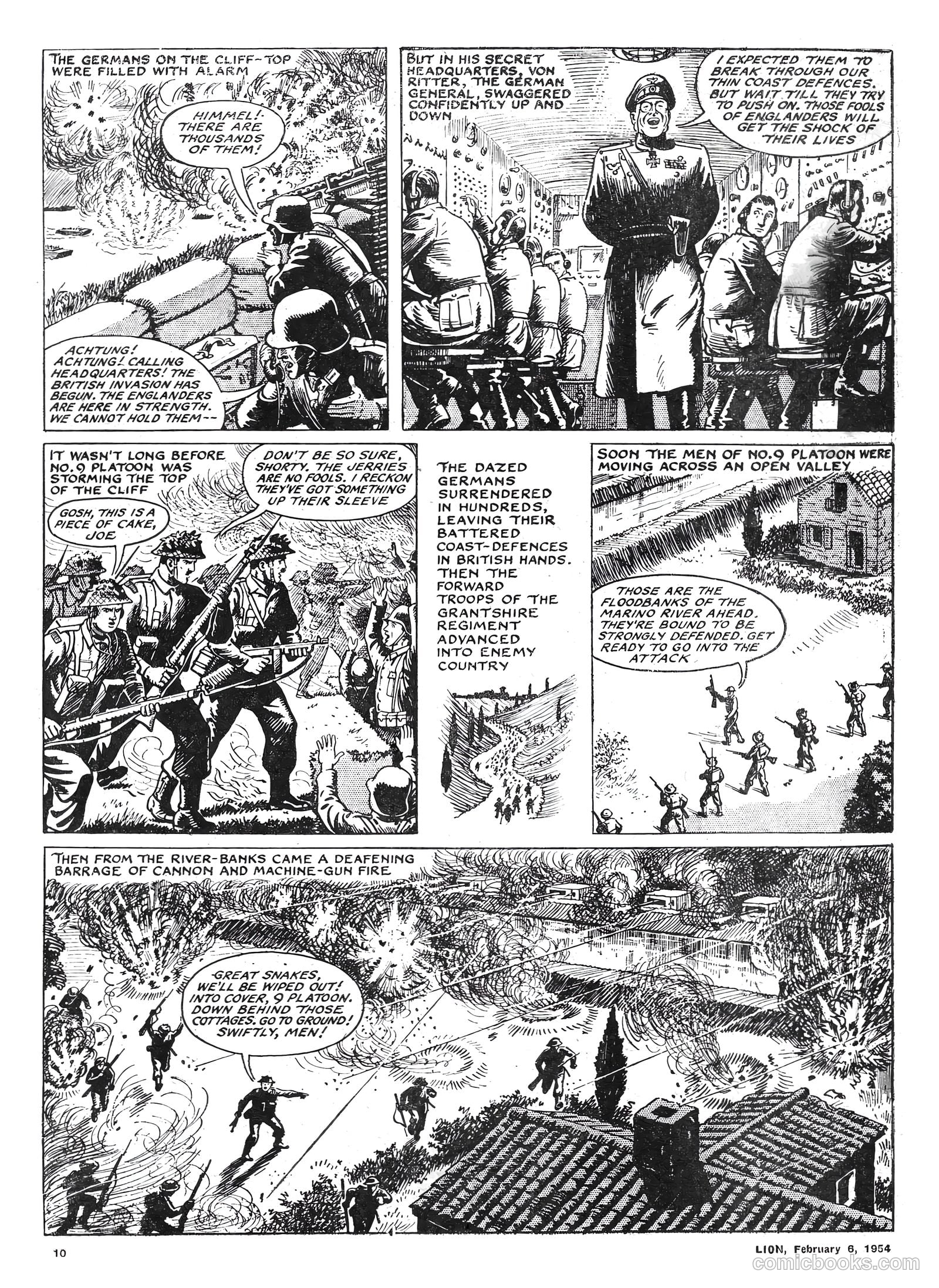 Lion #103 (1954) — page 10 of 20