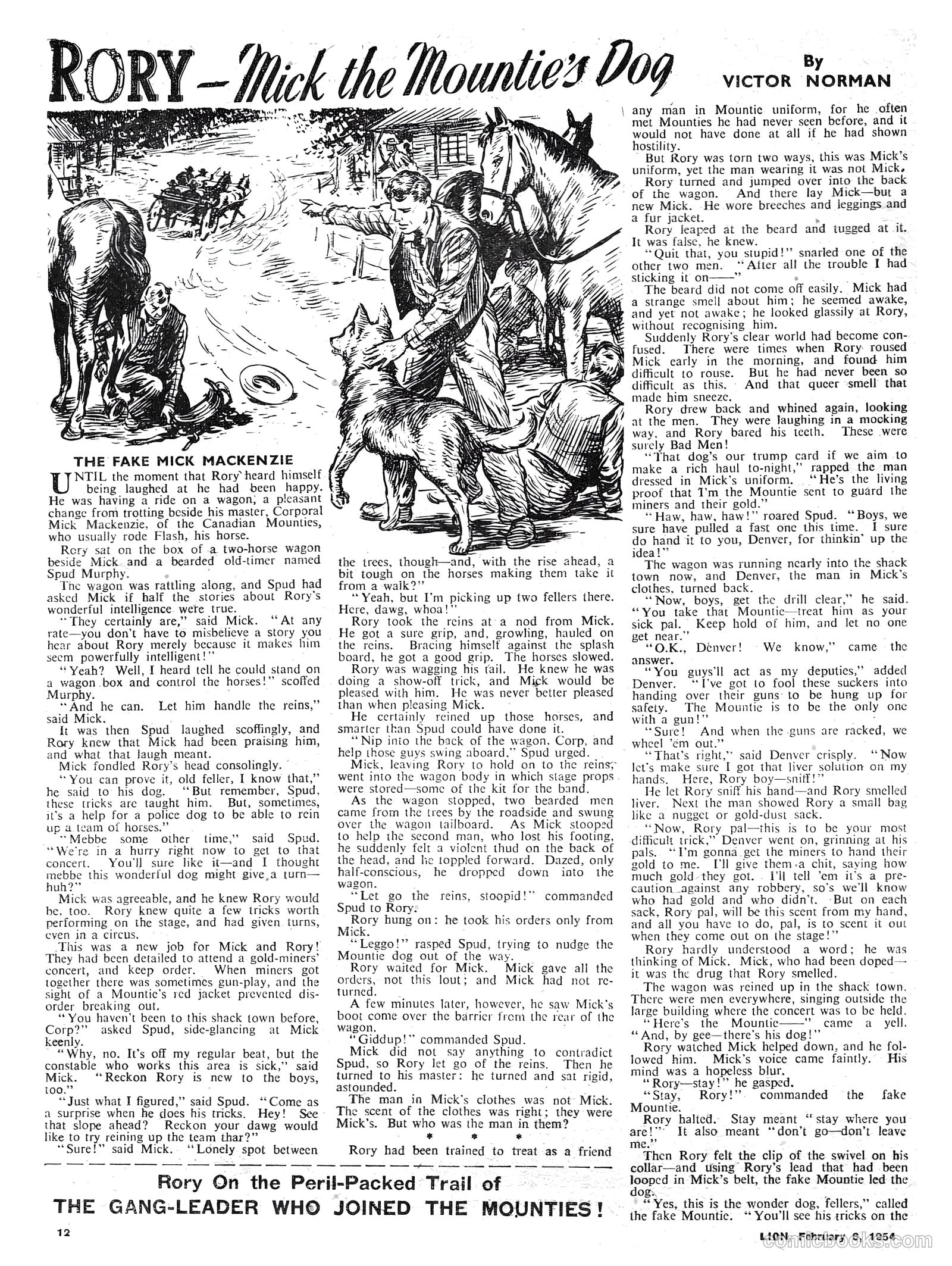 Lion #103 (1954) — page 12 of 20