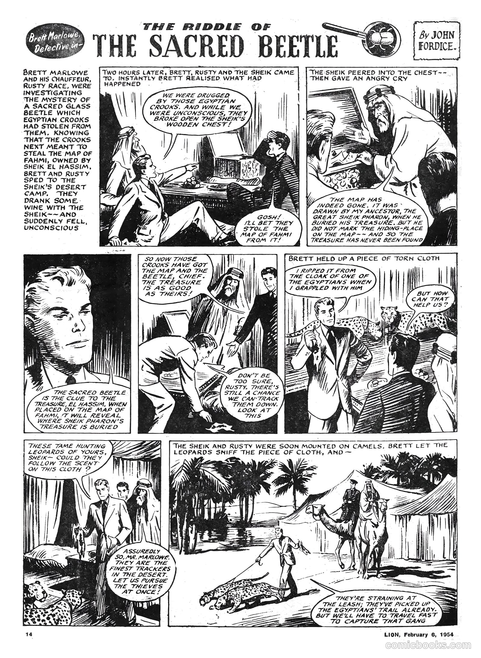 Lion #103 (1954) — page 14 of 20