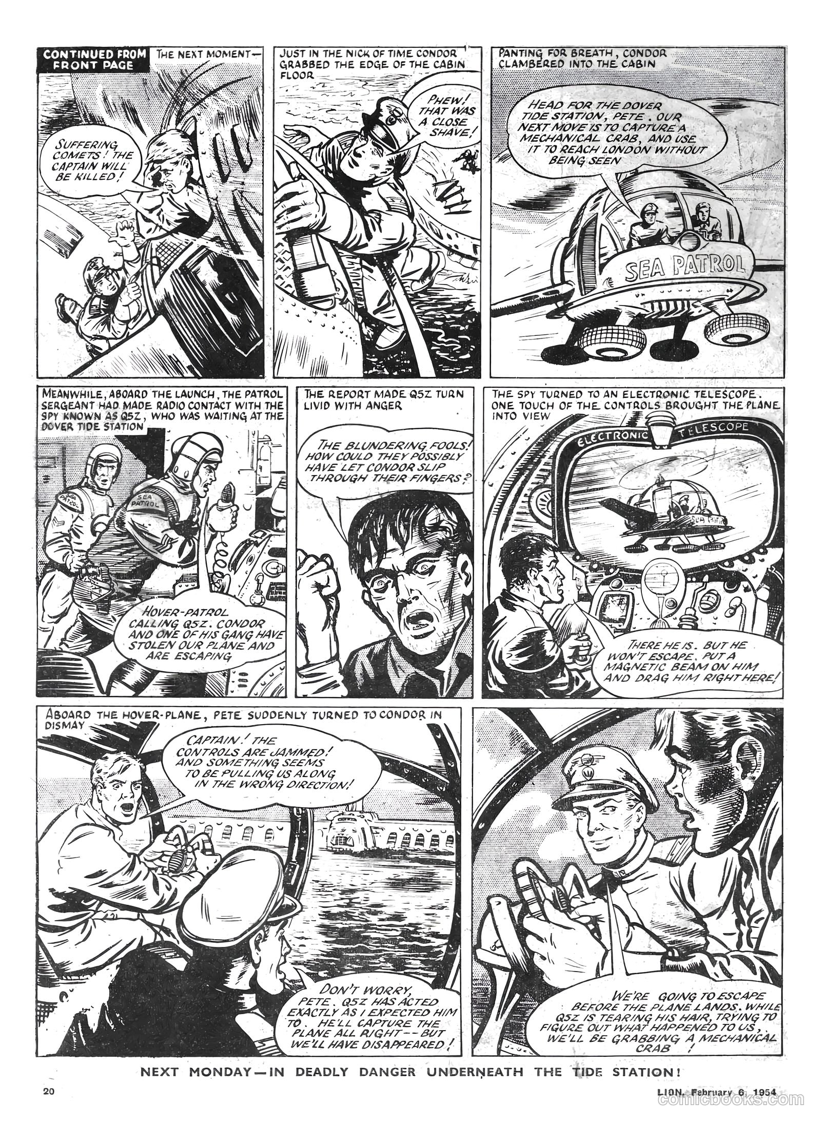 Lion #103 (1954) — page 20 of 20