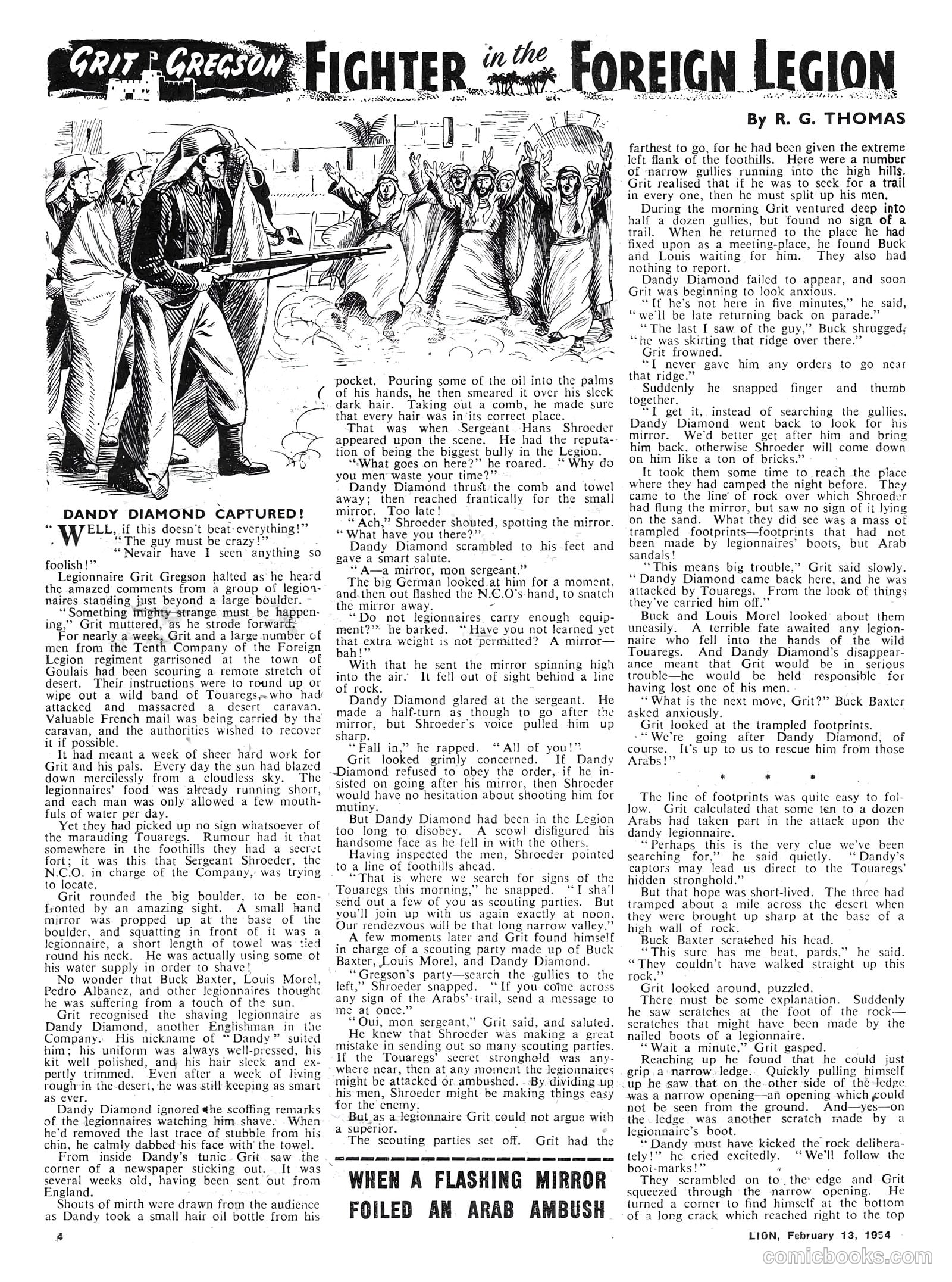 Lion #104 (1954) — page 4 of 24