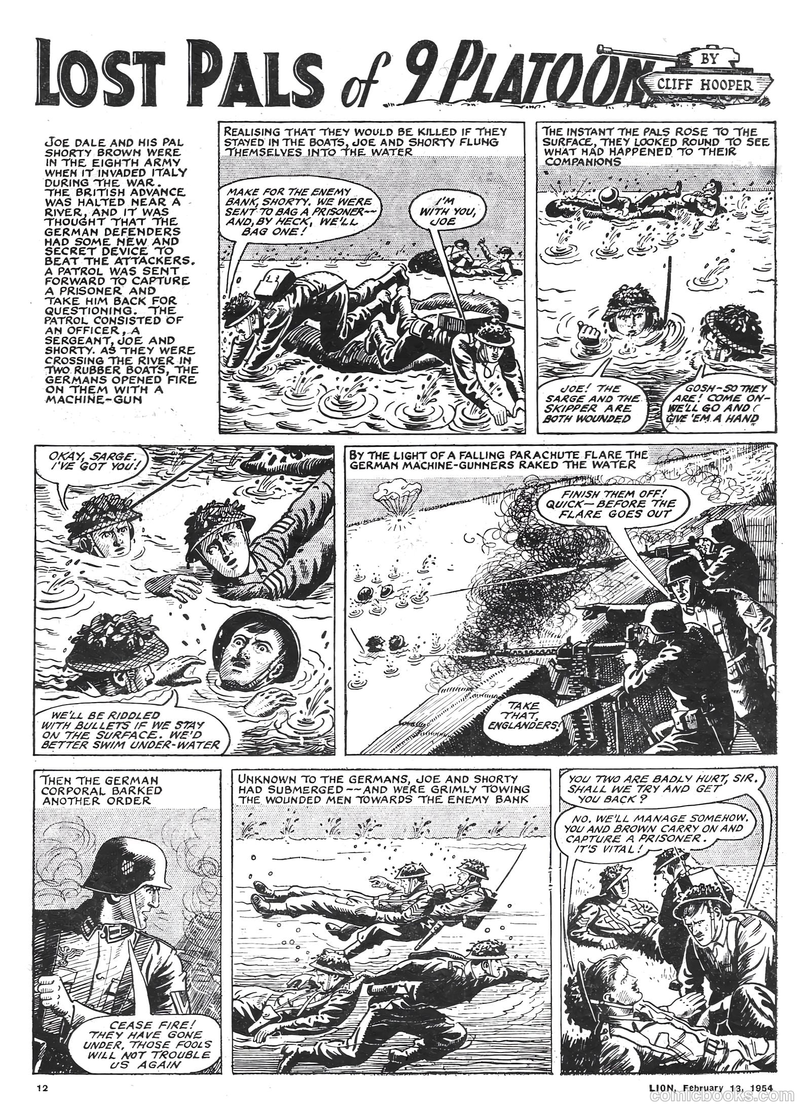 Lion #104 (1954) — page 12 of 24