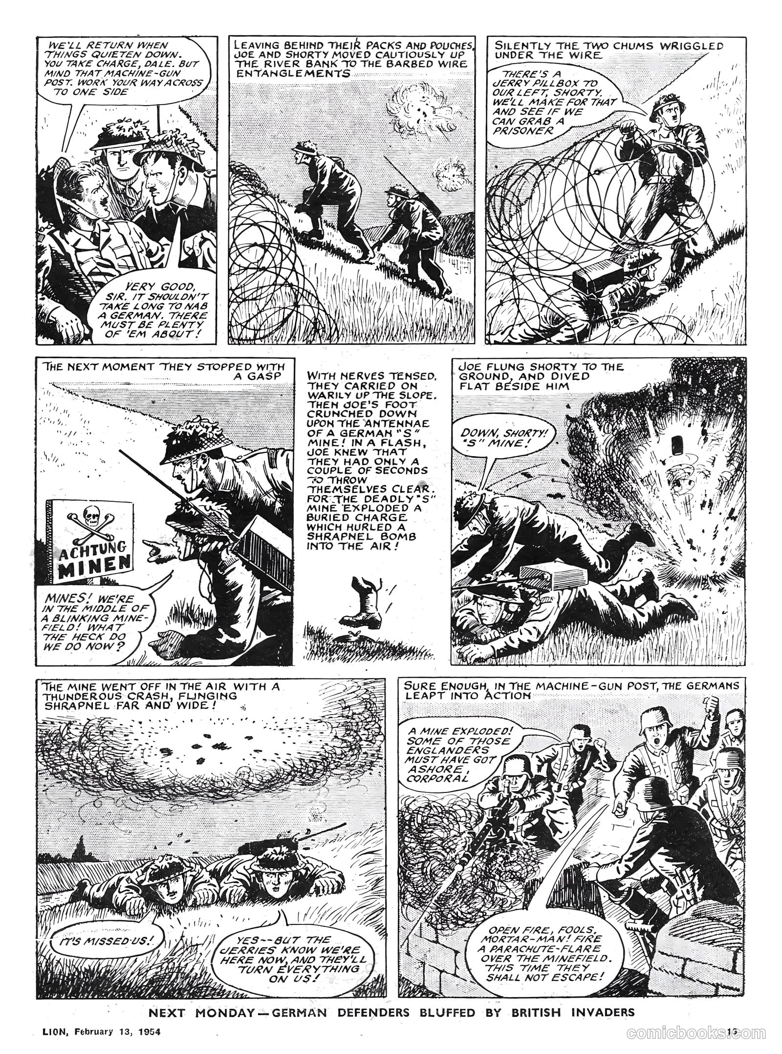 Lion #104 (1954) — page 13 of 24