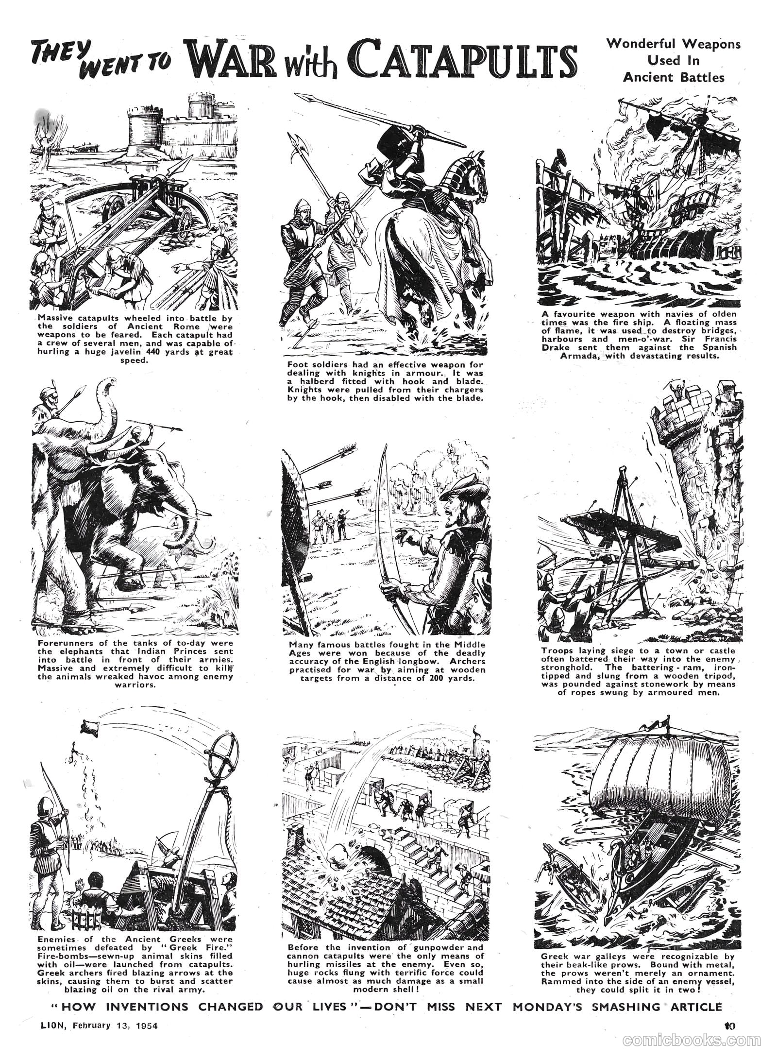Lion #104 (1954) — page 19 of 24