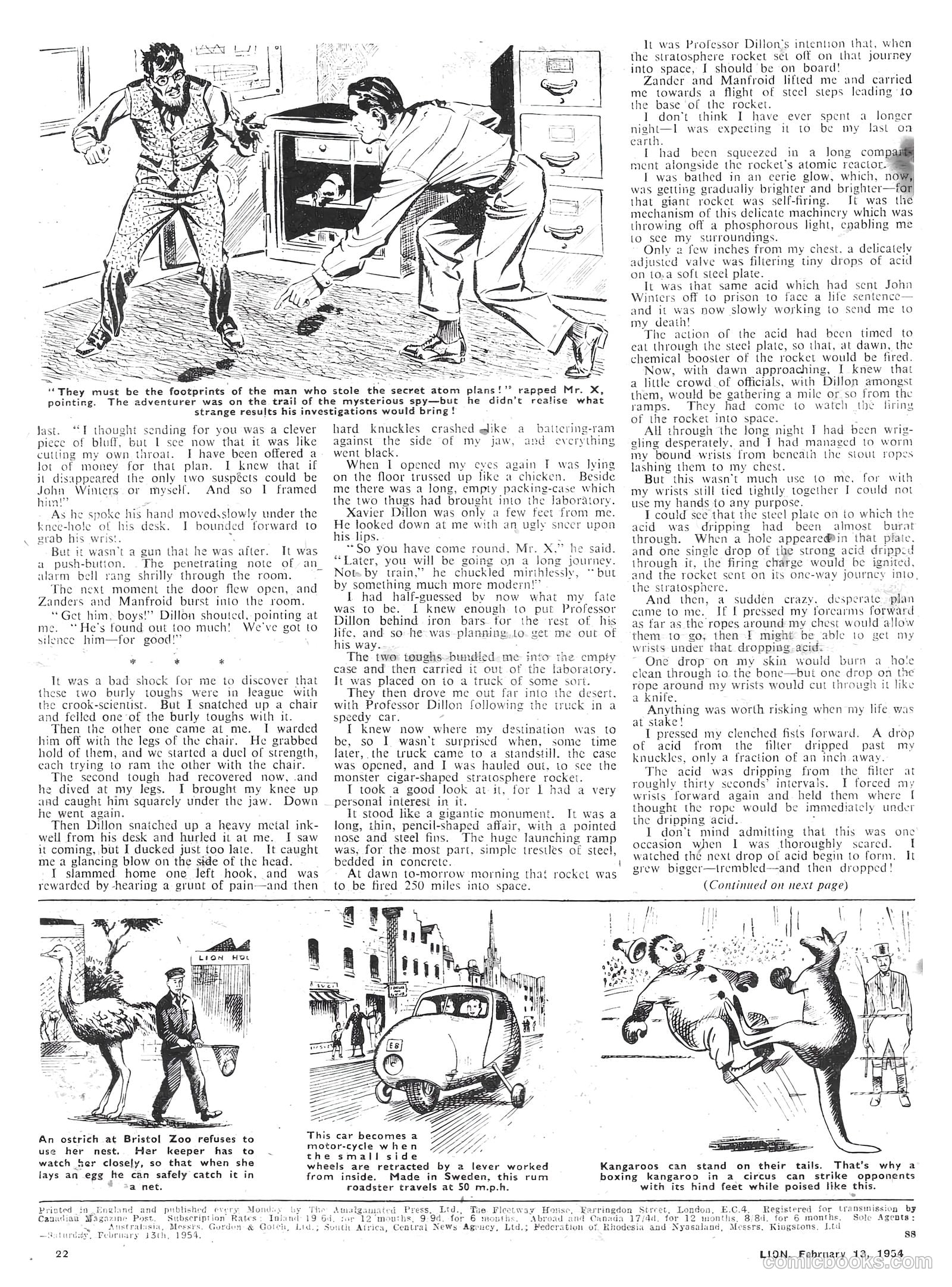 Lion #104 (1954) — page 22 of 24