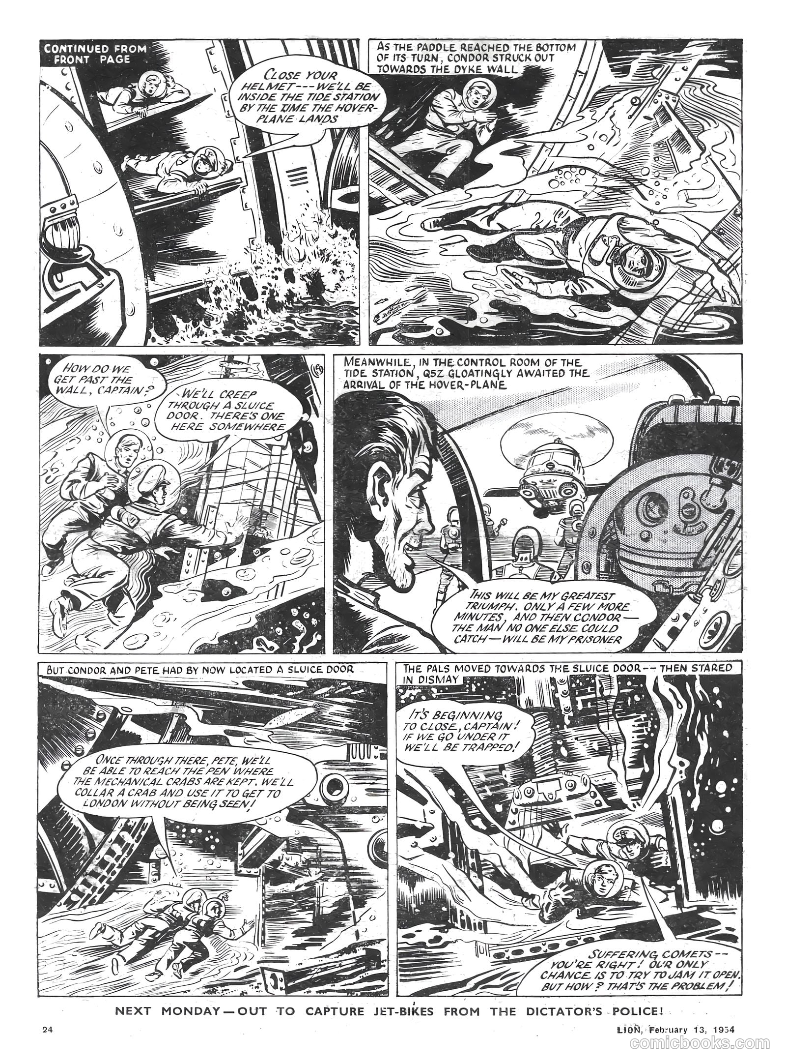 Lion #104 (1954) — page 24 of 24
