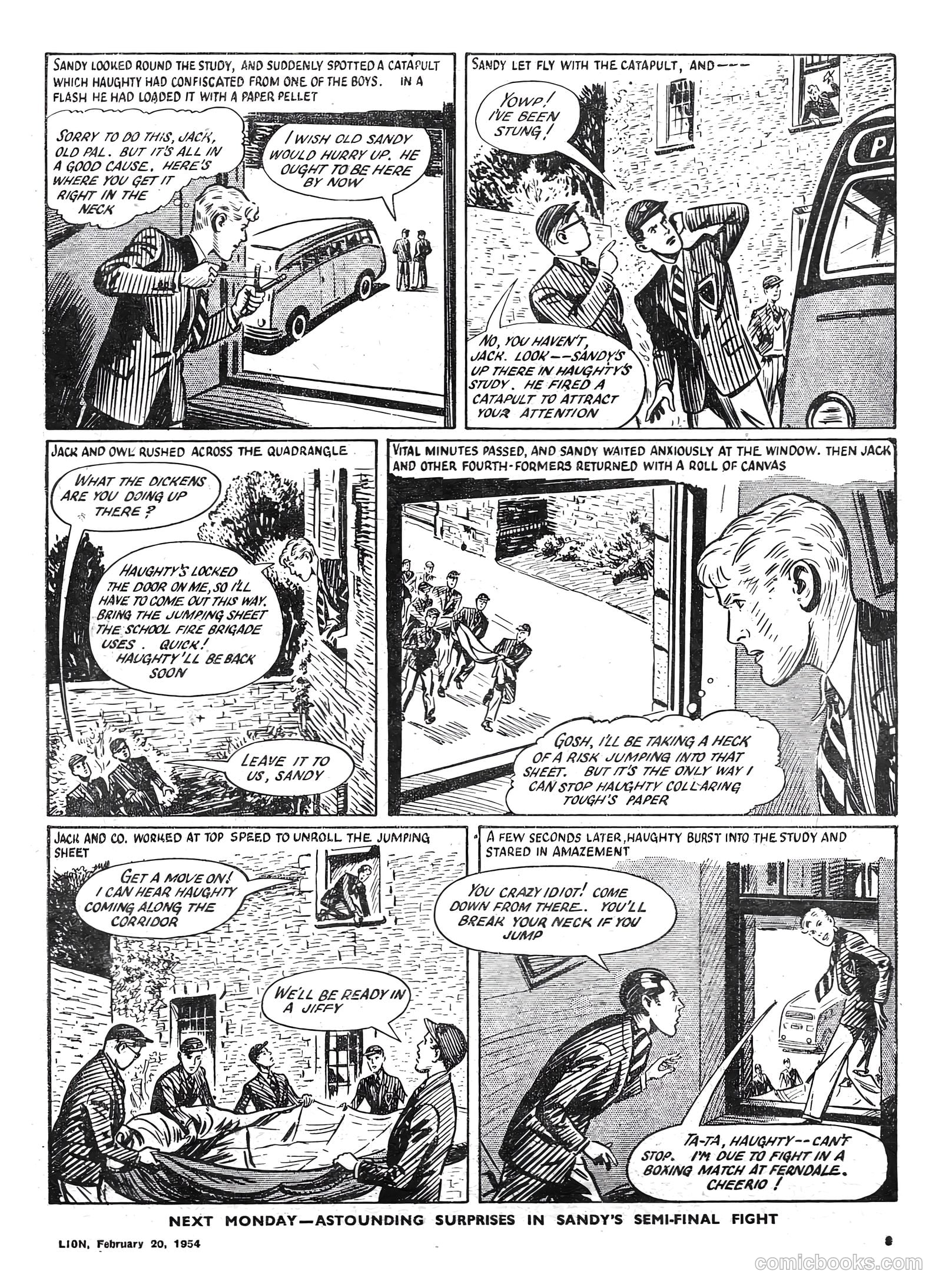 Lion #105 (1954) — page 3 of 20