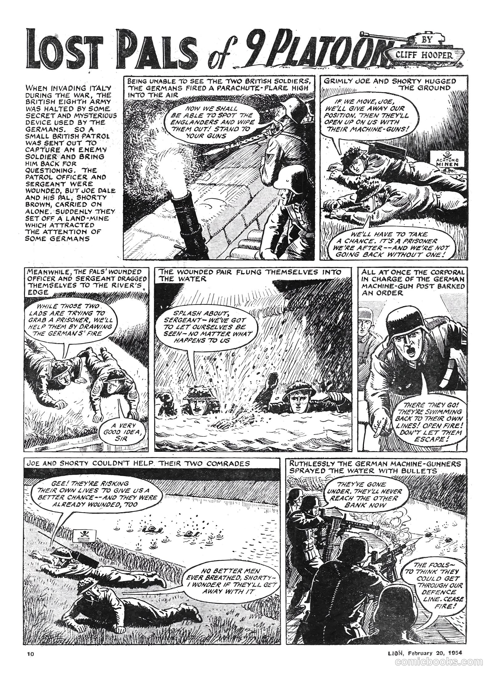 Lion #105 (1954) — page 10 of 20