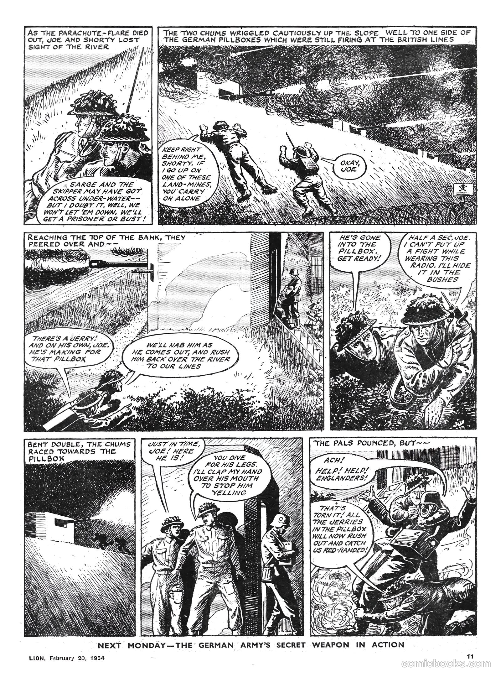 Lion #105 (1954) — page 11 of 20