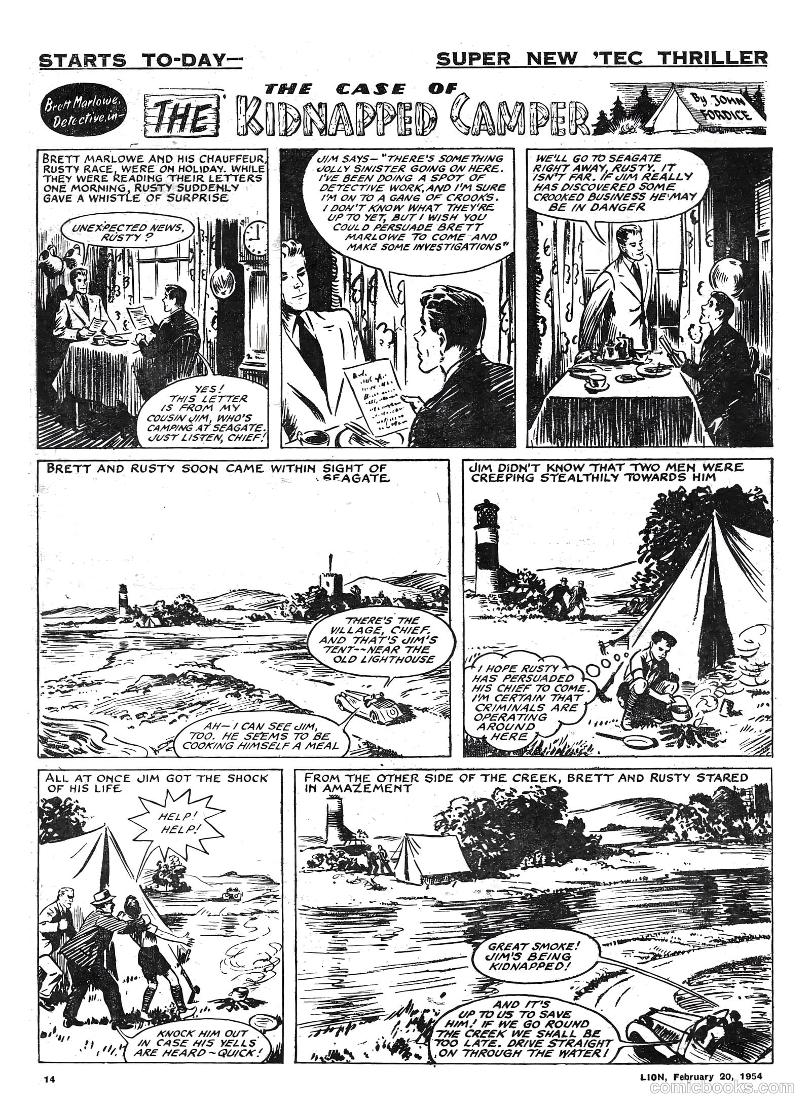 Lion #105 (1954) — page 14 of 20
